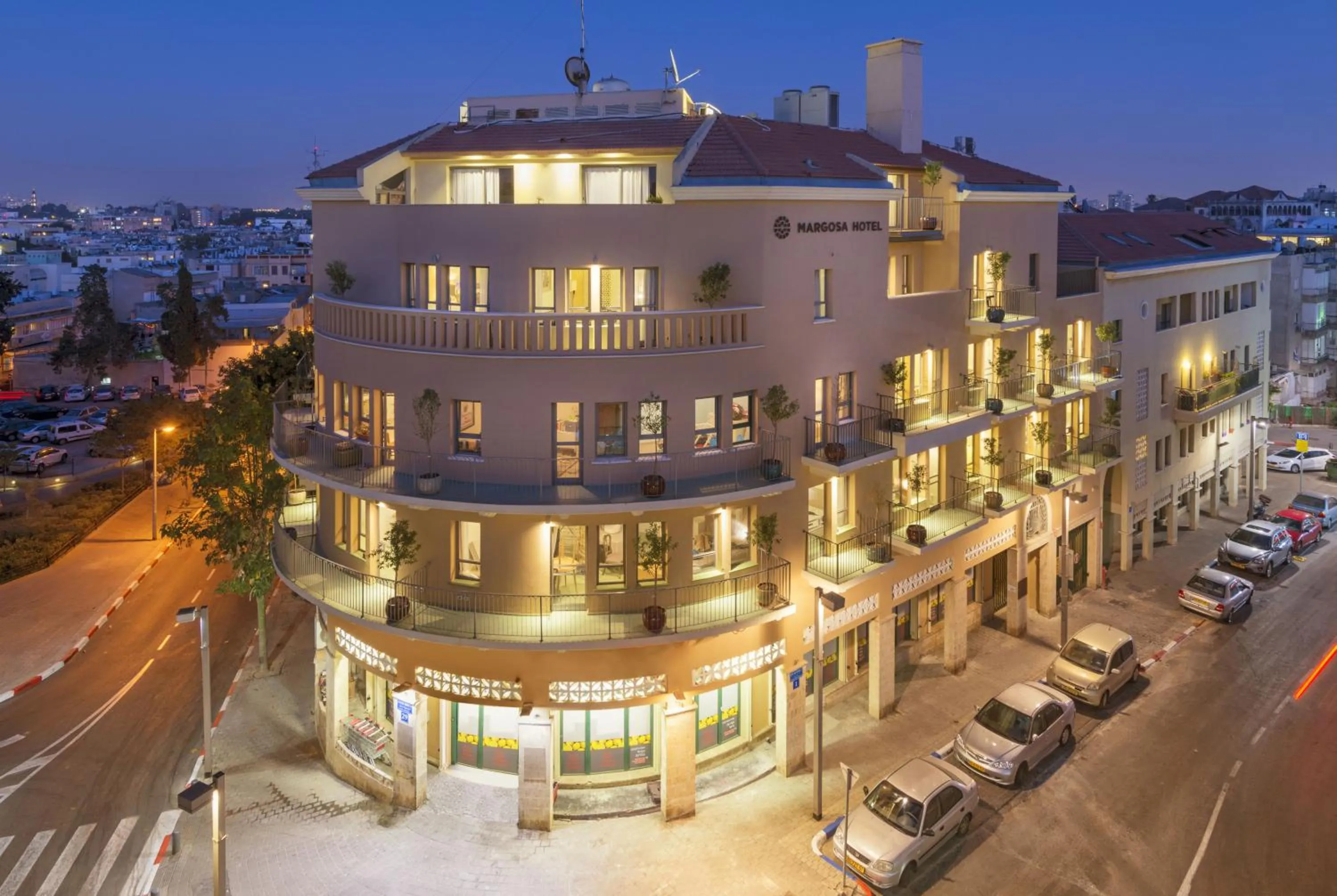 Facade/entrance in Margosa Boutique Hotel Tel-Aviv Jaffa