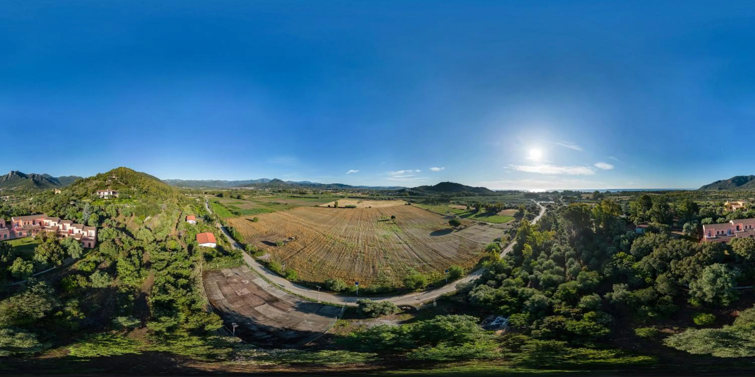 Natural landscape in Hotel Genna 'e Masoni