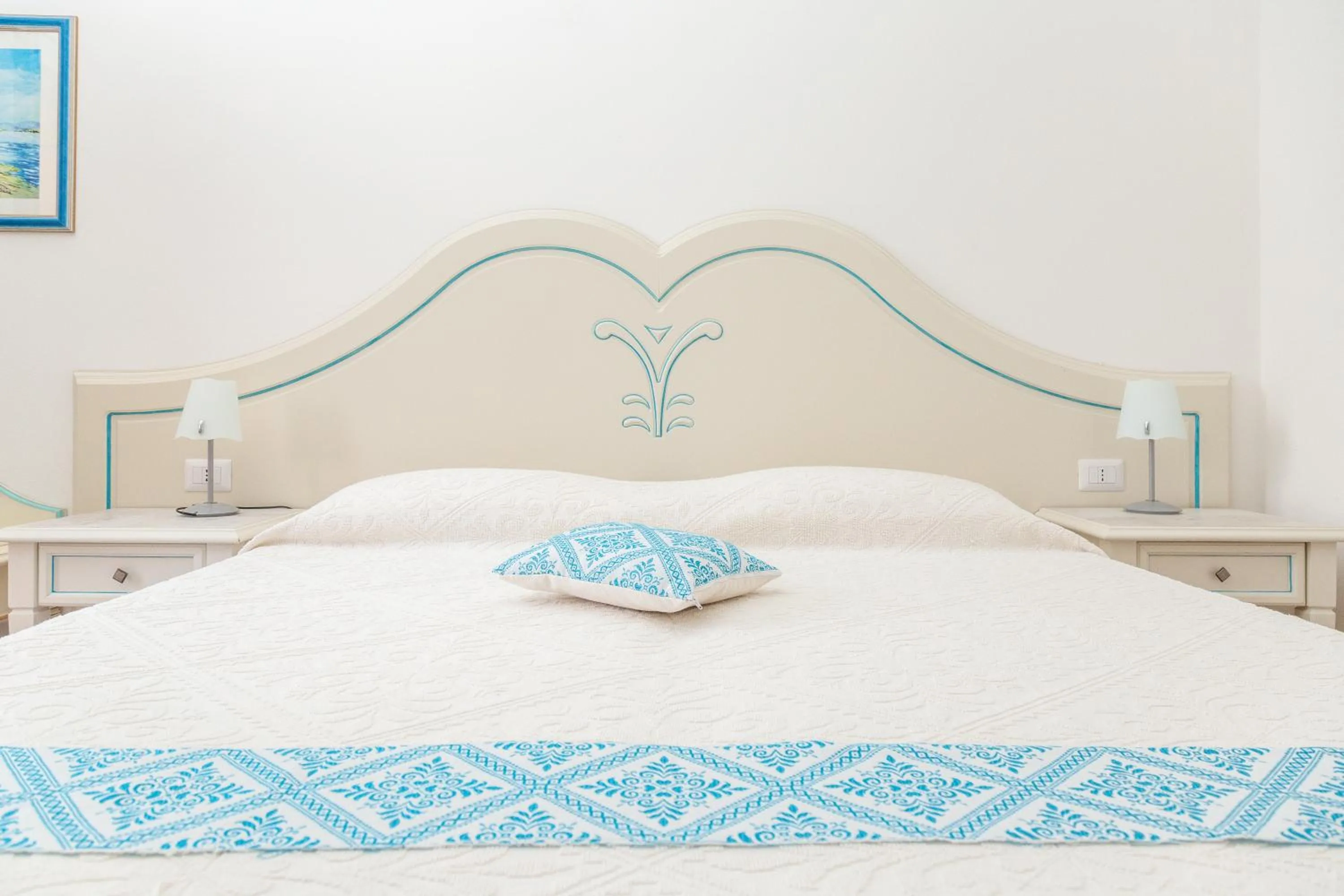 Bed in Hotel Genna 'e Masoni