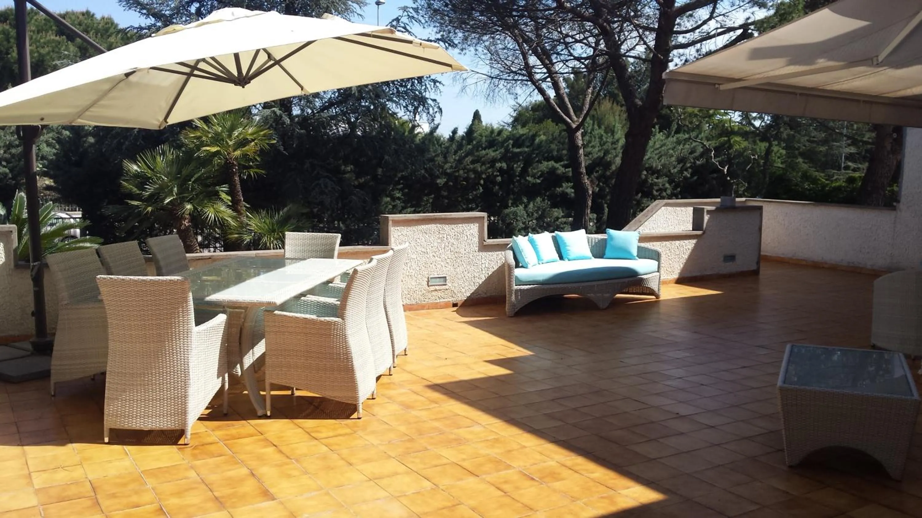 Garden in Bed and Breakfast La Villa AMBIENTI SANIFICATI CON GENERATORE DI OZONO