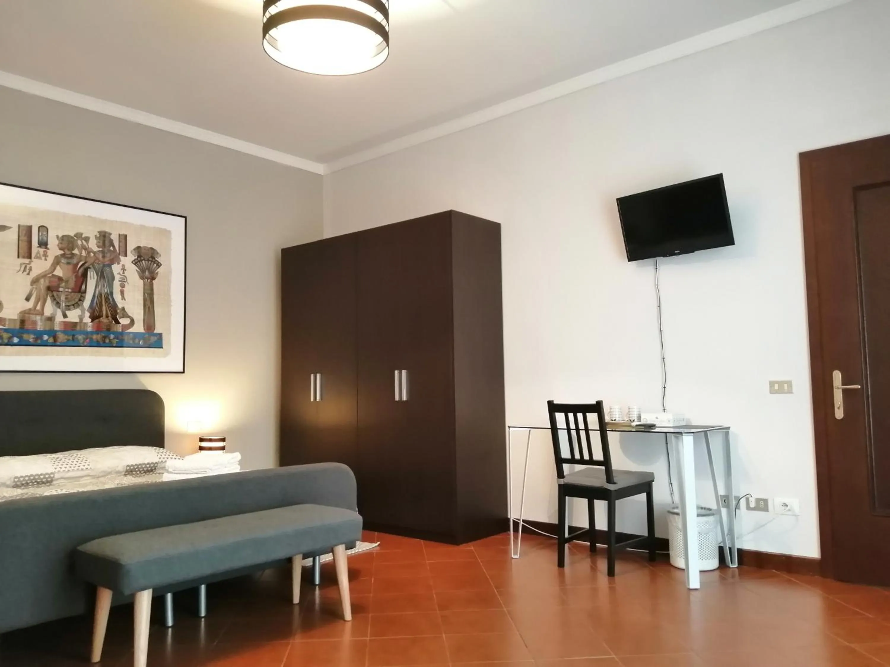 TV and multimedia, Bed in B&B Casa Silingardi