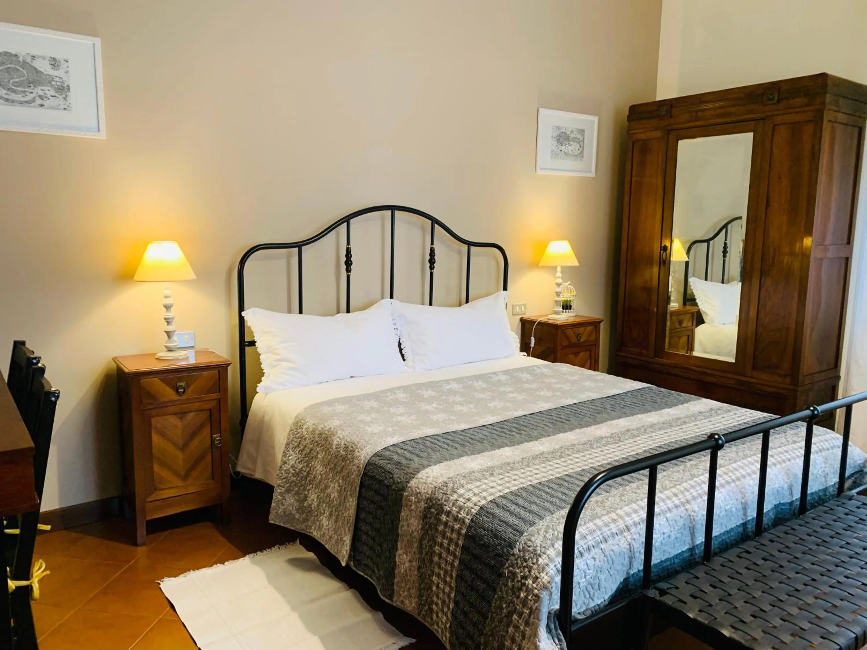 Bed in B&B Casa Silingardi