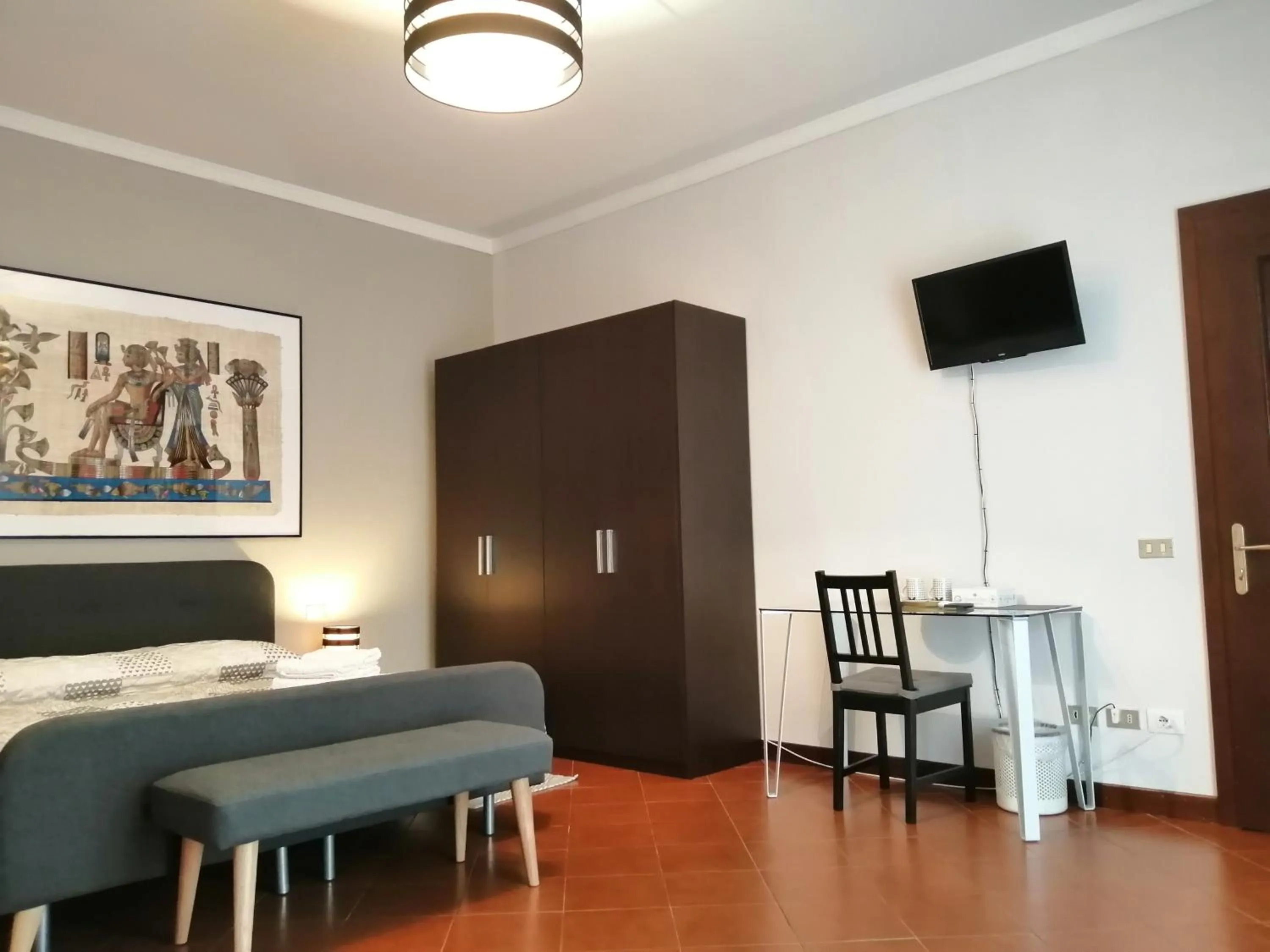 TV and multimedia, Bed in B&B Casa Silingardi