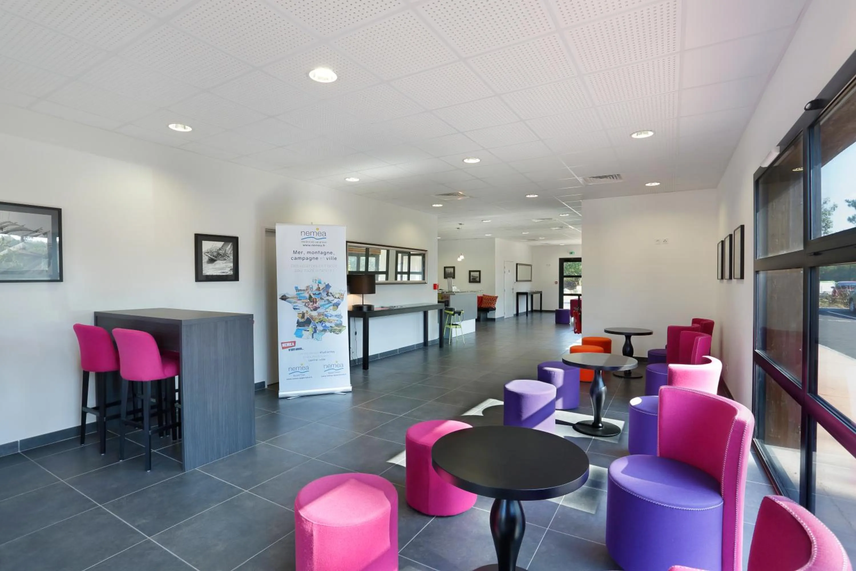 Living room in Résidence Néméa le Domaine des Dunes