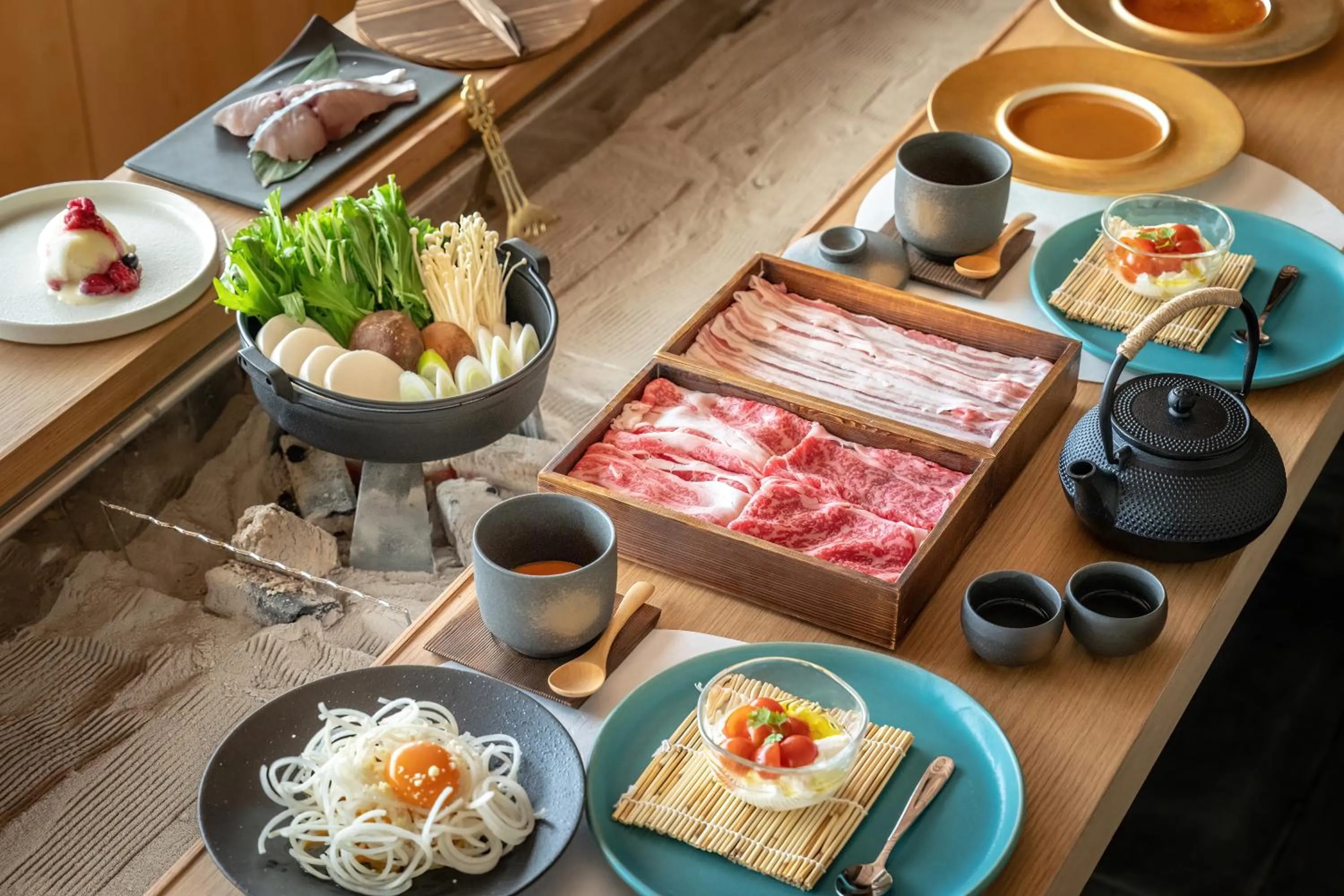 Dinner in Nazuna Hakone Miyanosita