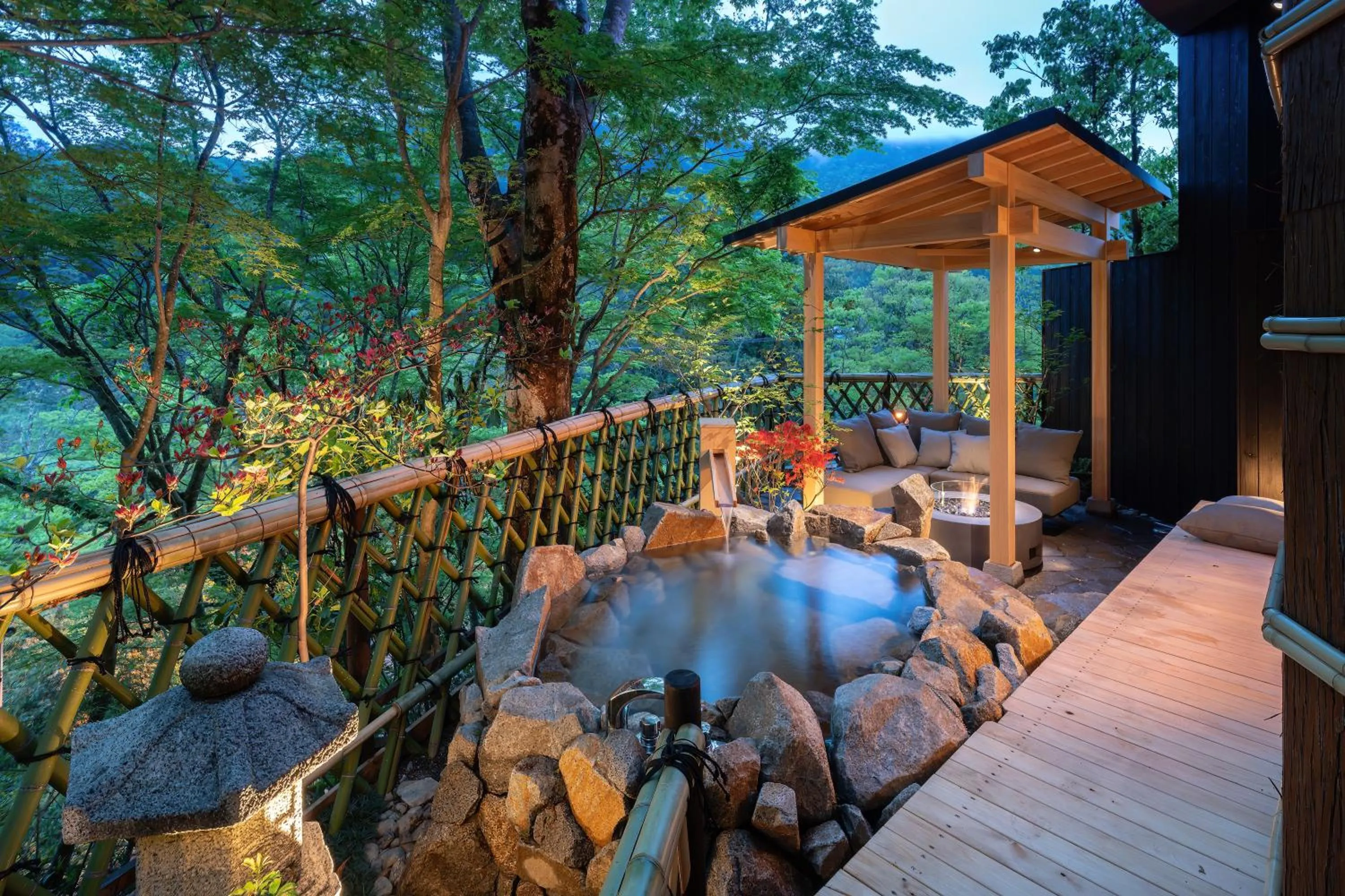 Natural landscape in Nazuna Hakone Miyanosita