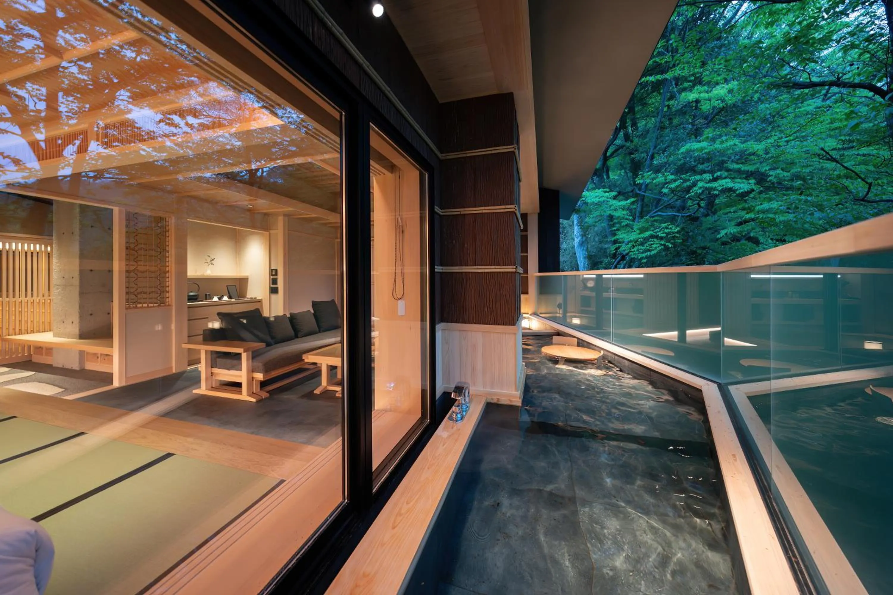 Hot Spring Bath in Nazuna Hakone Miyanosita