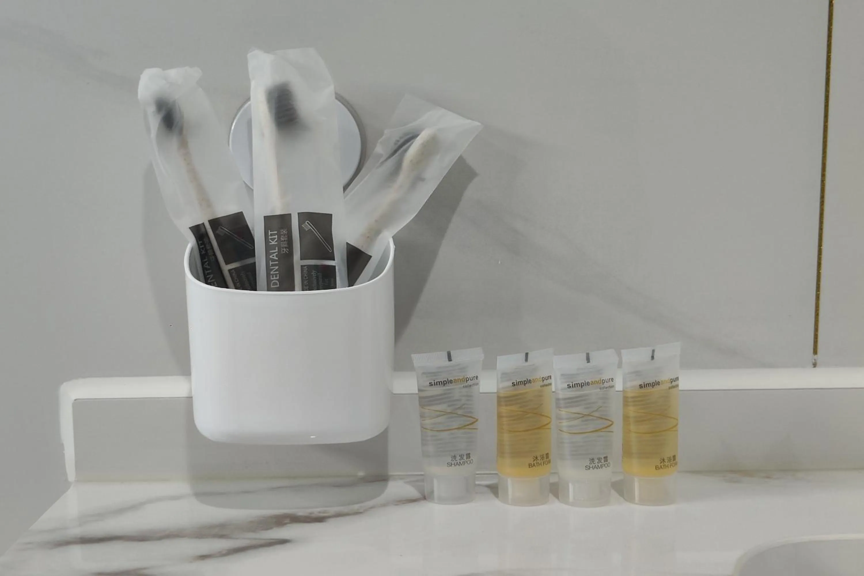 Bathroom in Mactan Grand Golden Hotel near Airport