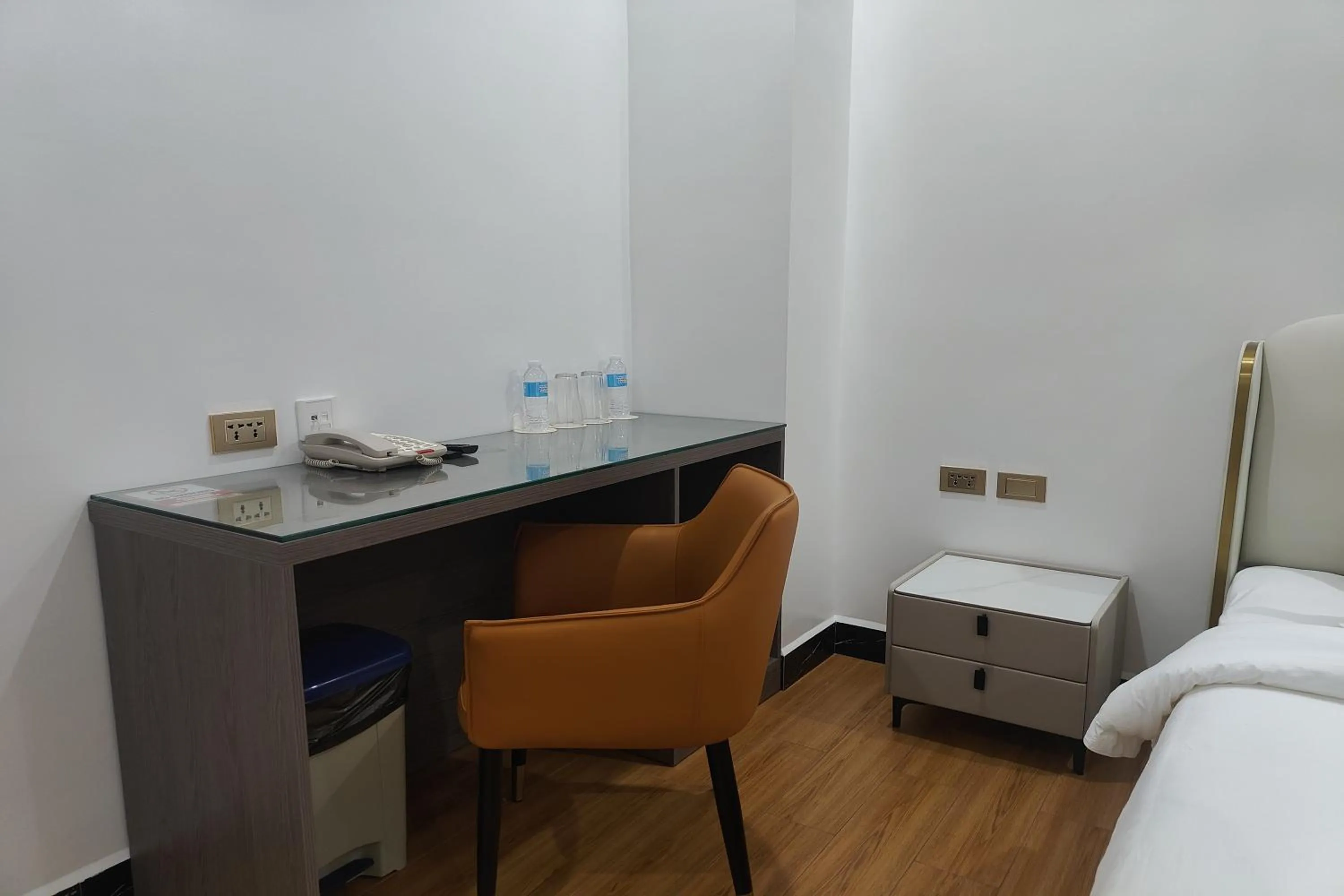 Bed in Mactan Grand Golden Hotel near Airport