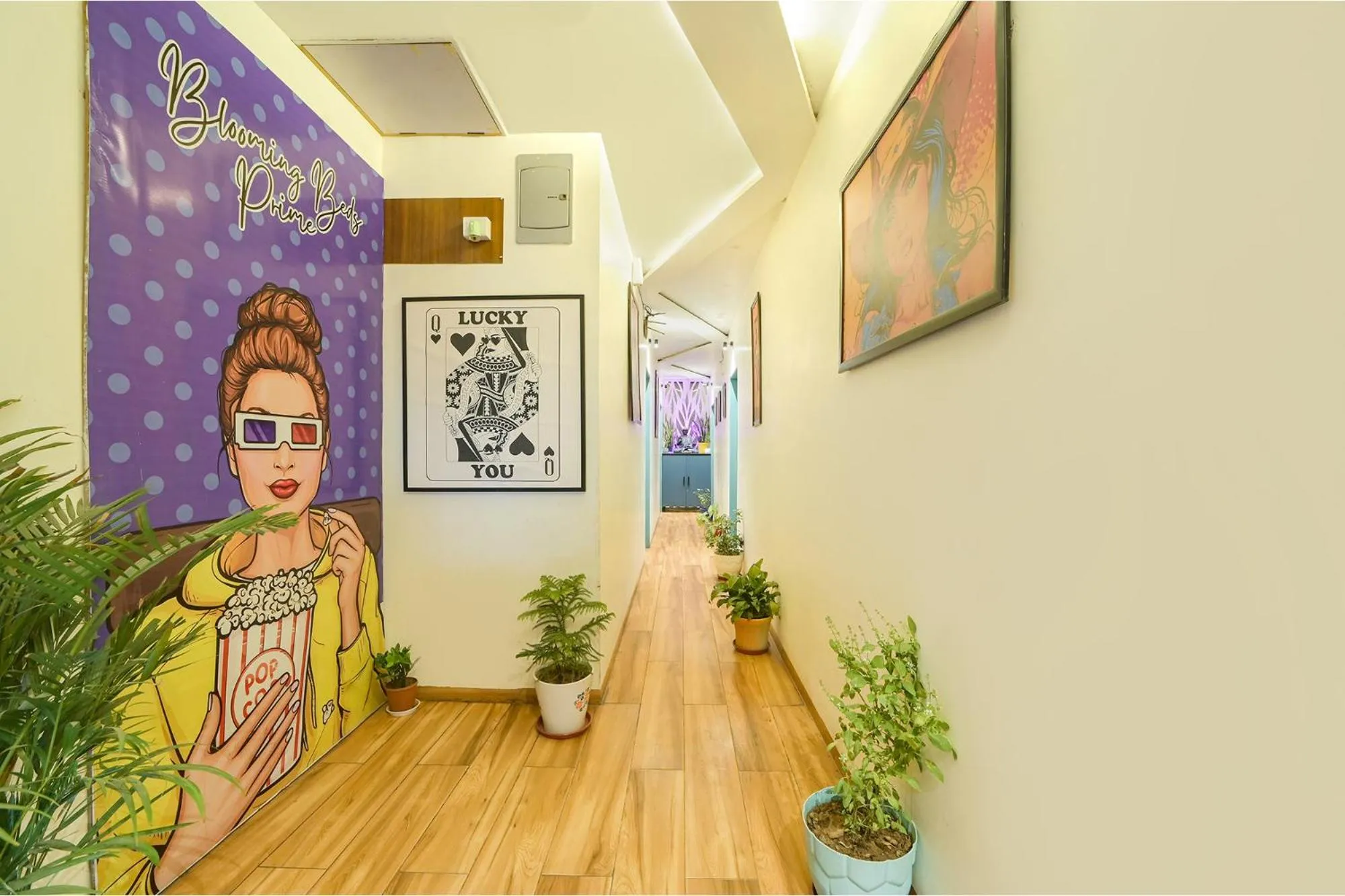 Lobby or reception in FabHotel Blooming Beds Pearl