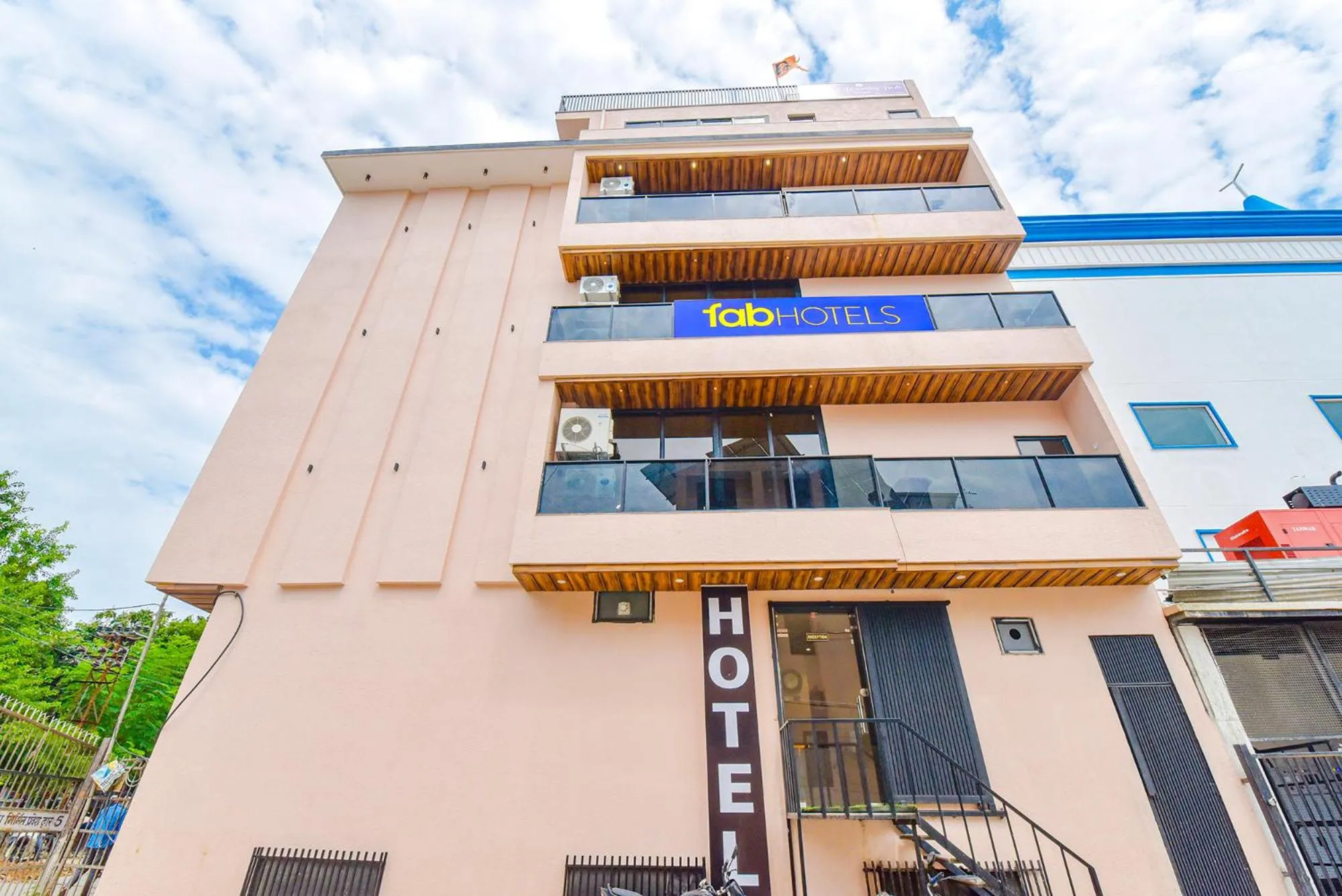 Property building in FabHotel Blooming Beds Pearl