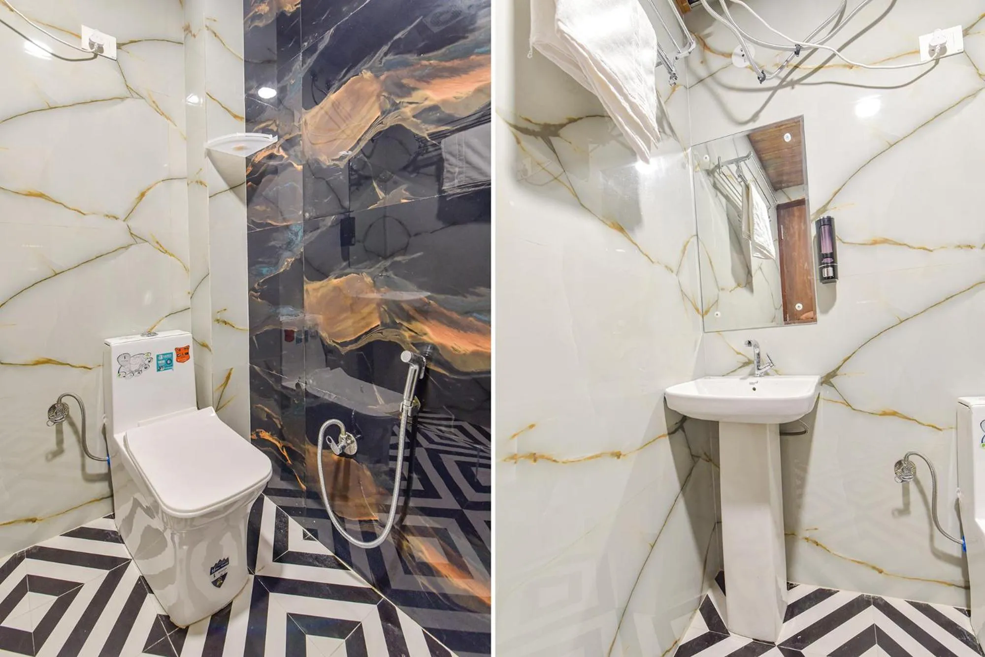 Bathroom in FabHotel Blooming Beds Pearl