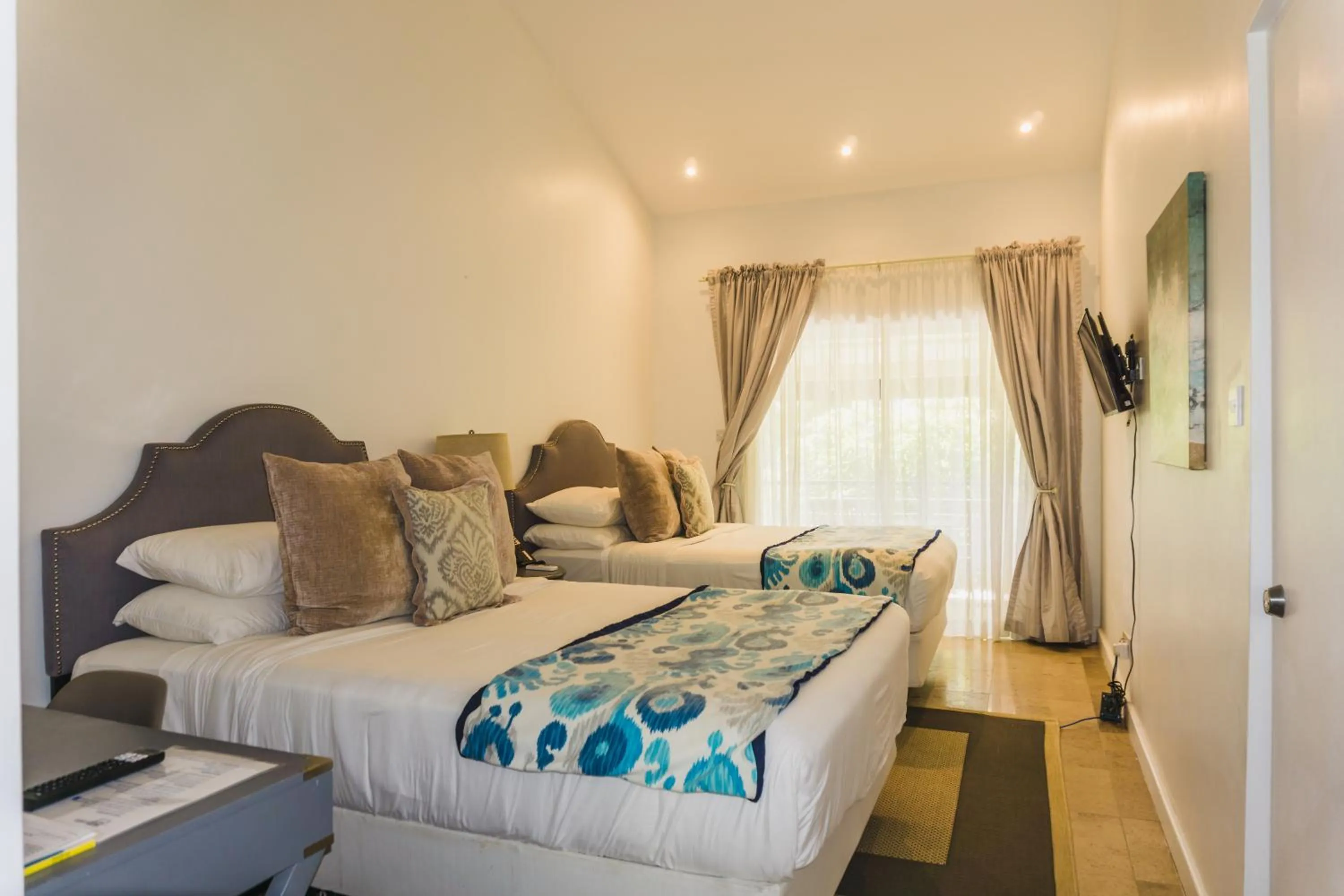 Bed in Blue Lagoon Hotel and Marina Ltd