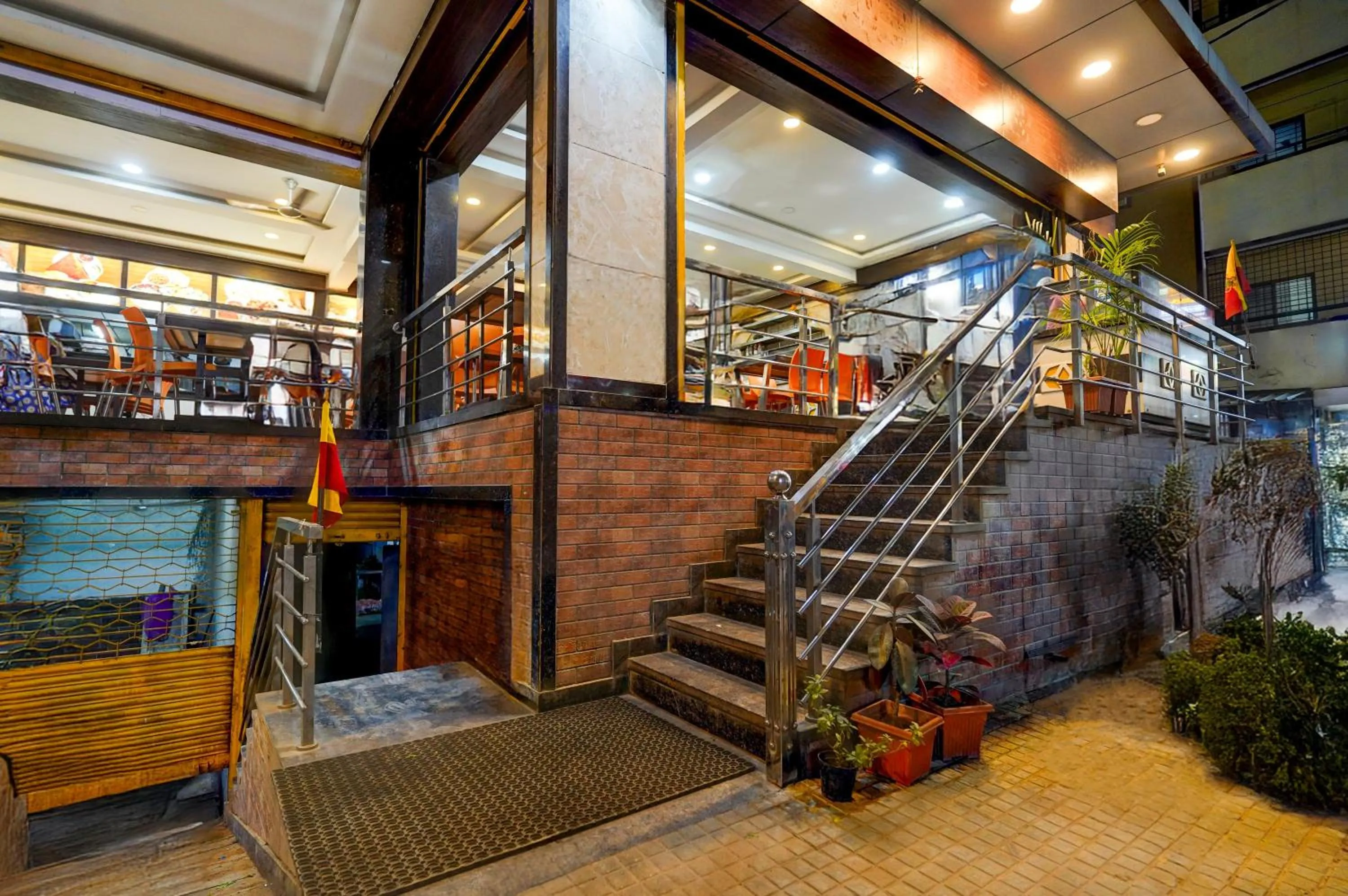 Facade/entrance in Super Townhouse Whitefield Bangalore