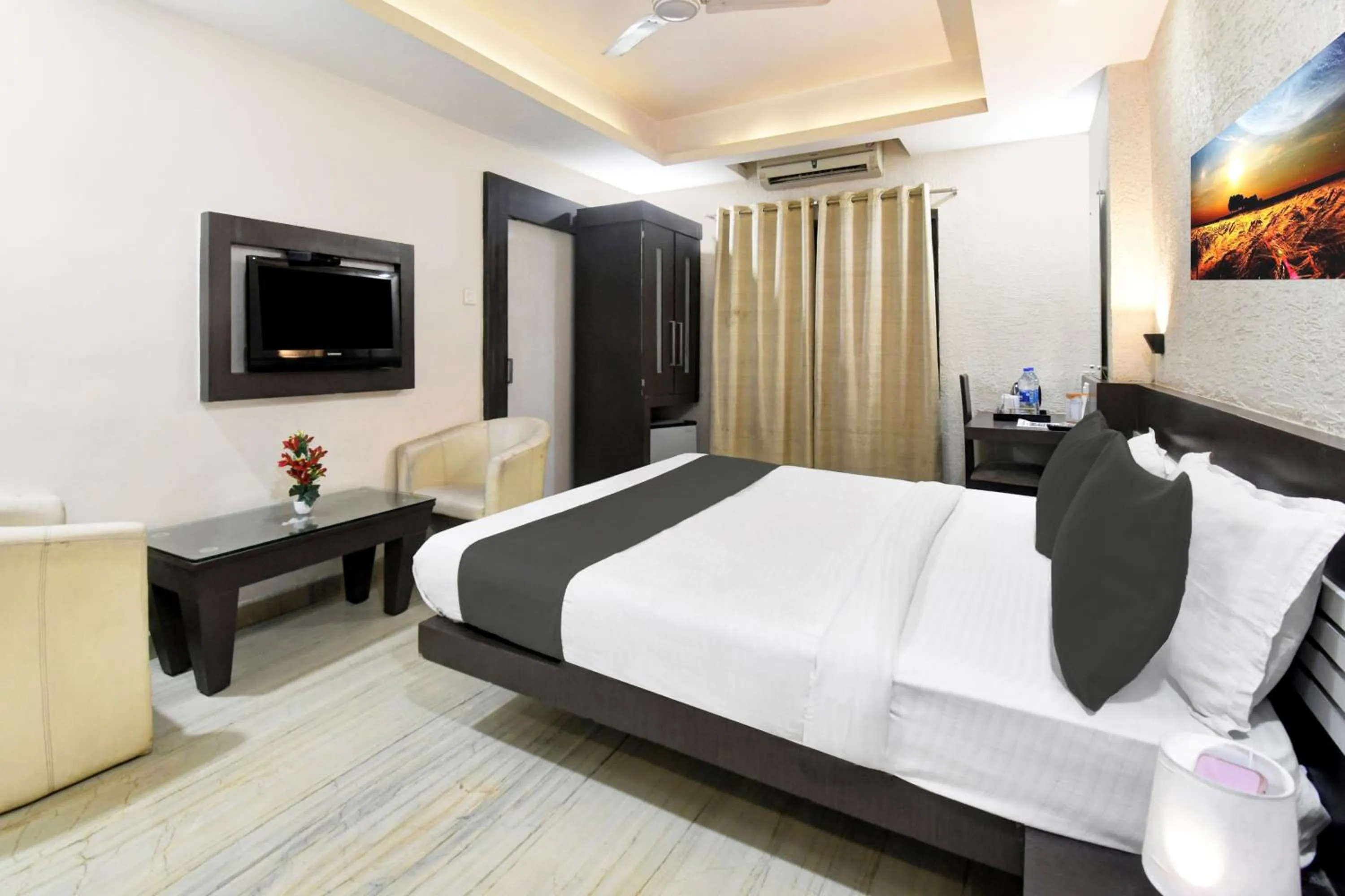 Bedroom, Bed in Super Townhouse Ranchi Near Railway Station