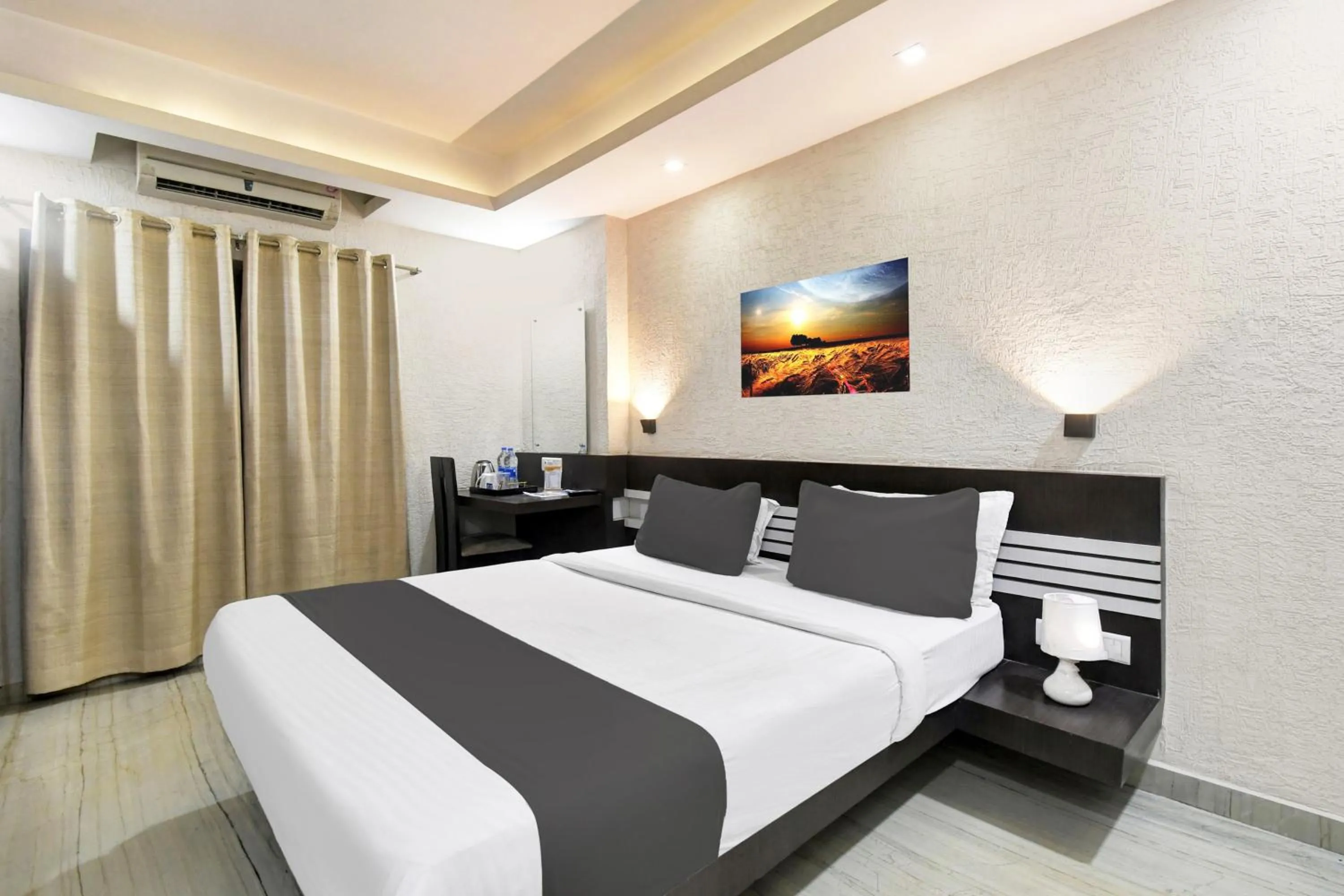 Bedroom, Bed in Super Townhouse Ranchi Near Railway Station