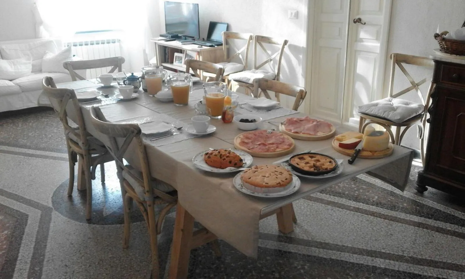 Breakfast in B&B Alle Ortensie Blu