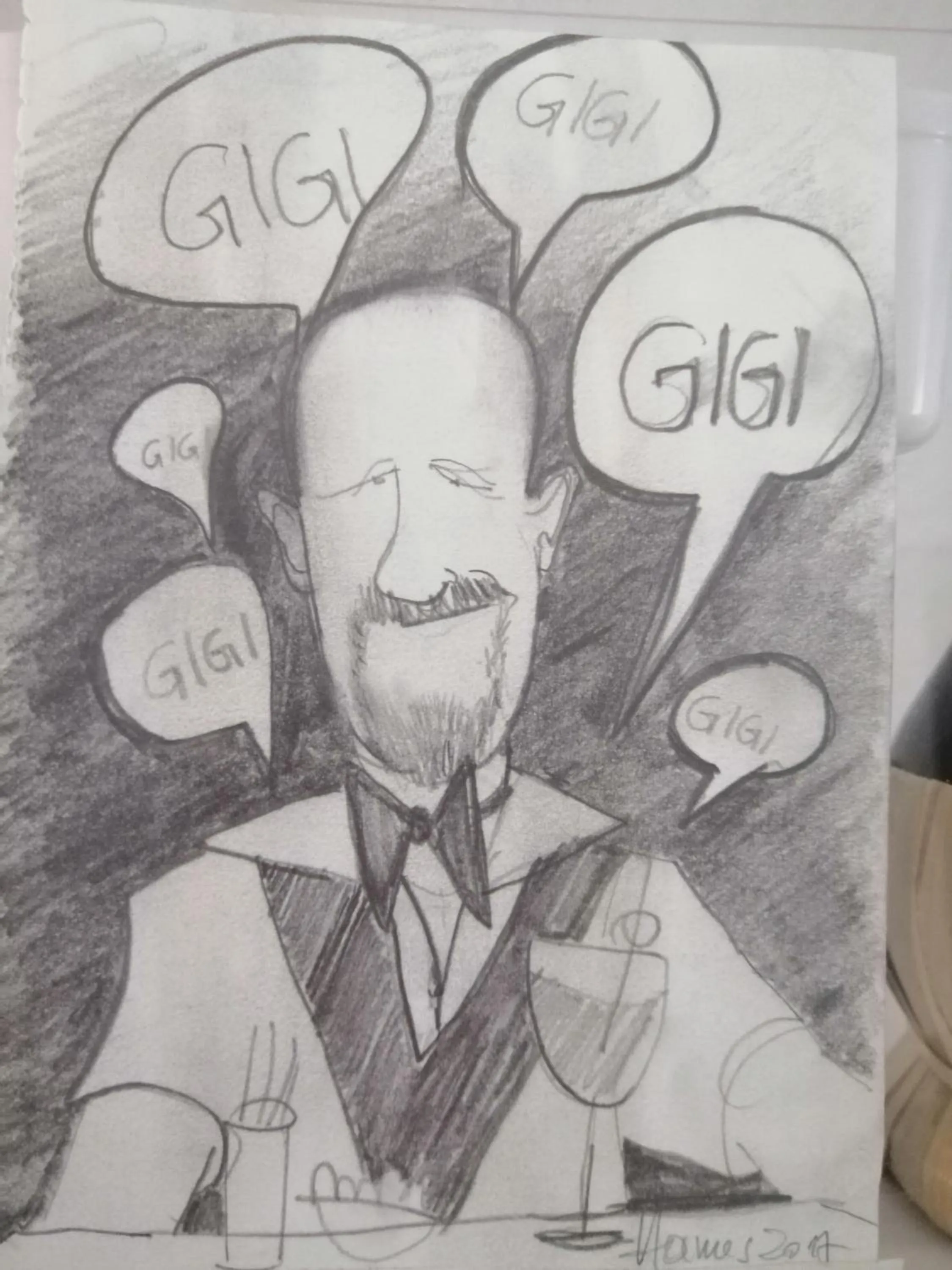 Text overlay in B&B Alle Ortensie Blu