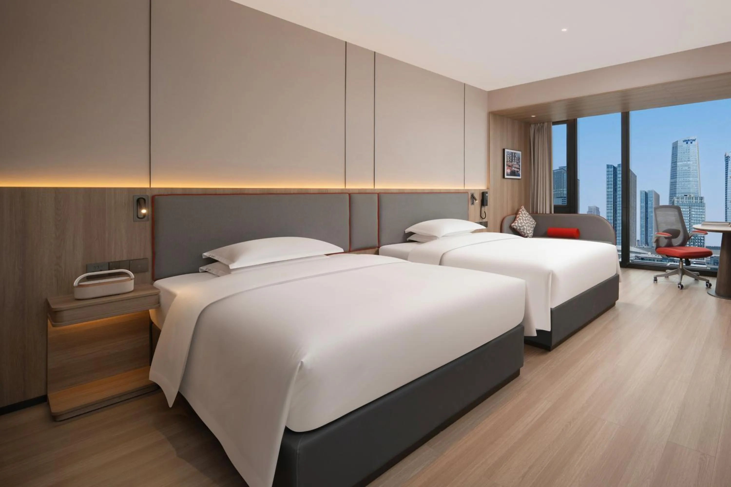 Bed in Holiday Inn Express Chongqing Central Park by IHG
