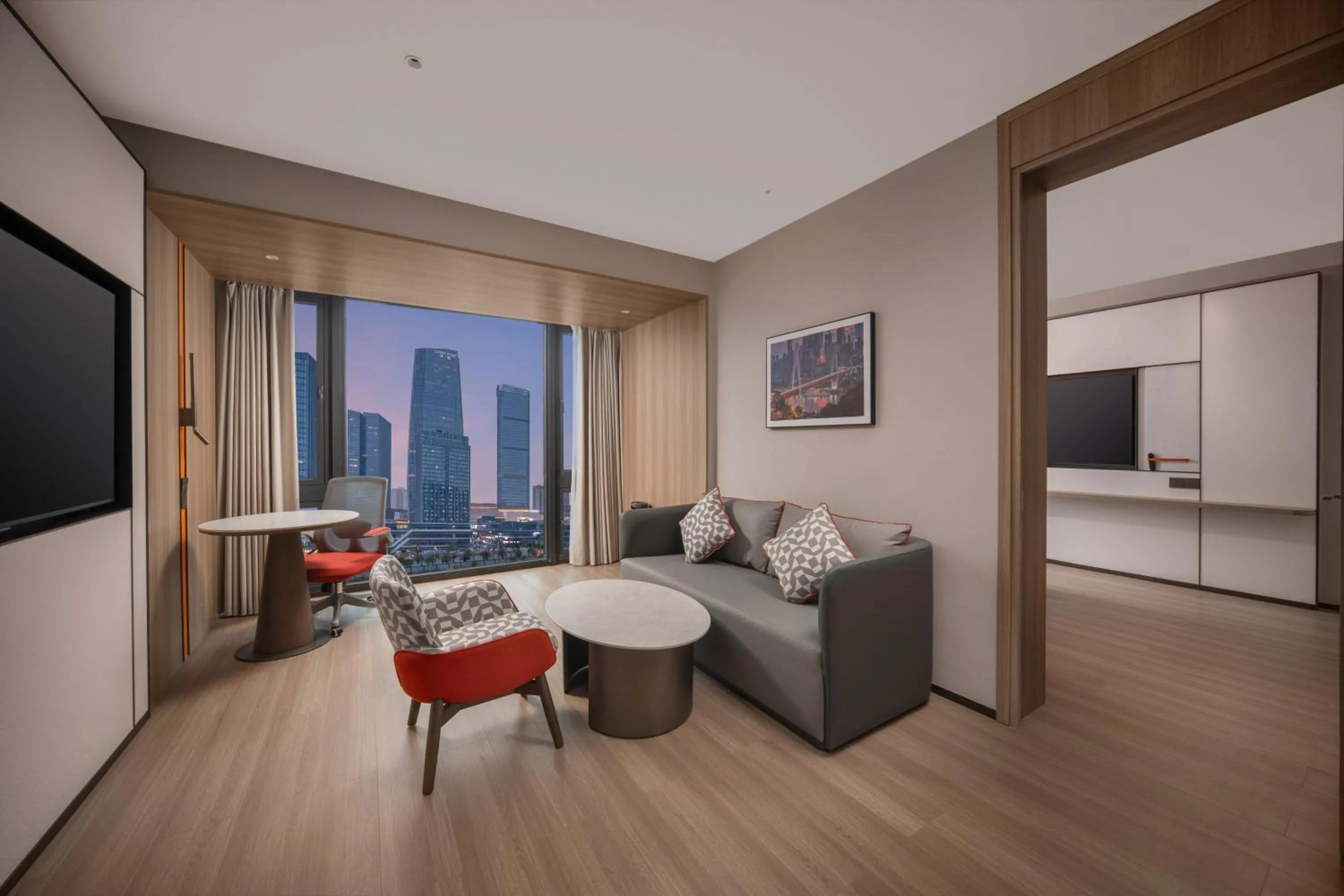 Photo of the whole room in Holiday Inn Express Chongqing Central Park by IHG