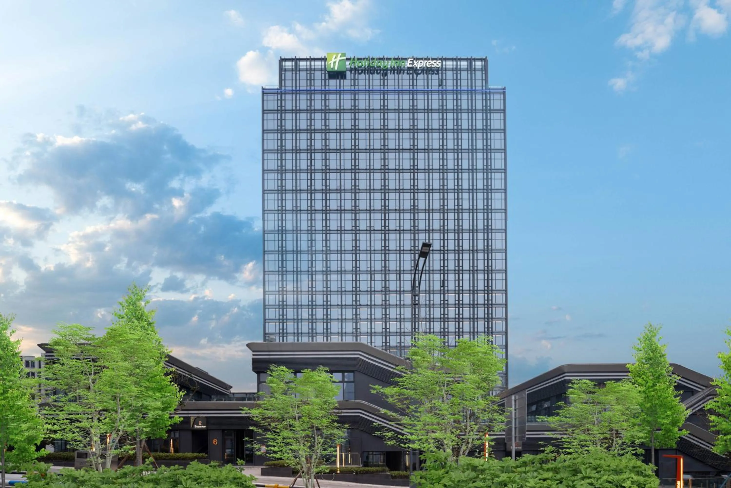 Property building in Holiday Inn Express Chongqing Central Park by IHG