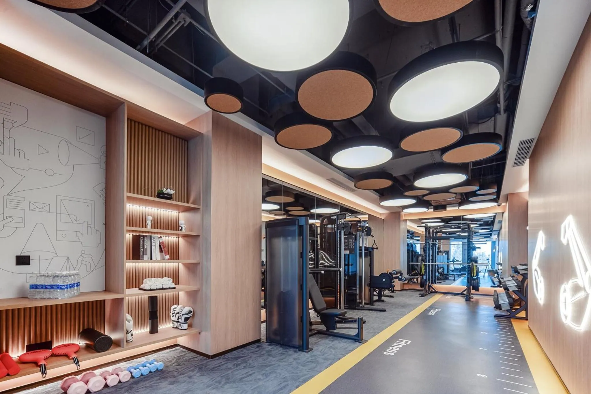 Fitness centre/facilities in EVEN Hotel Shanghai Jinqiao by IHG