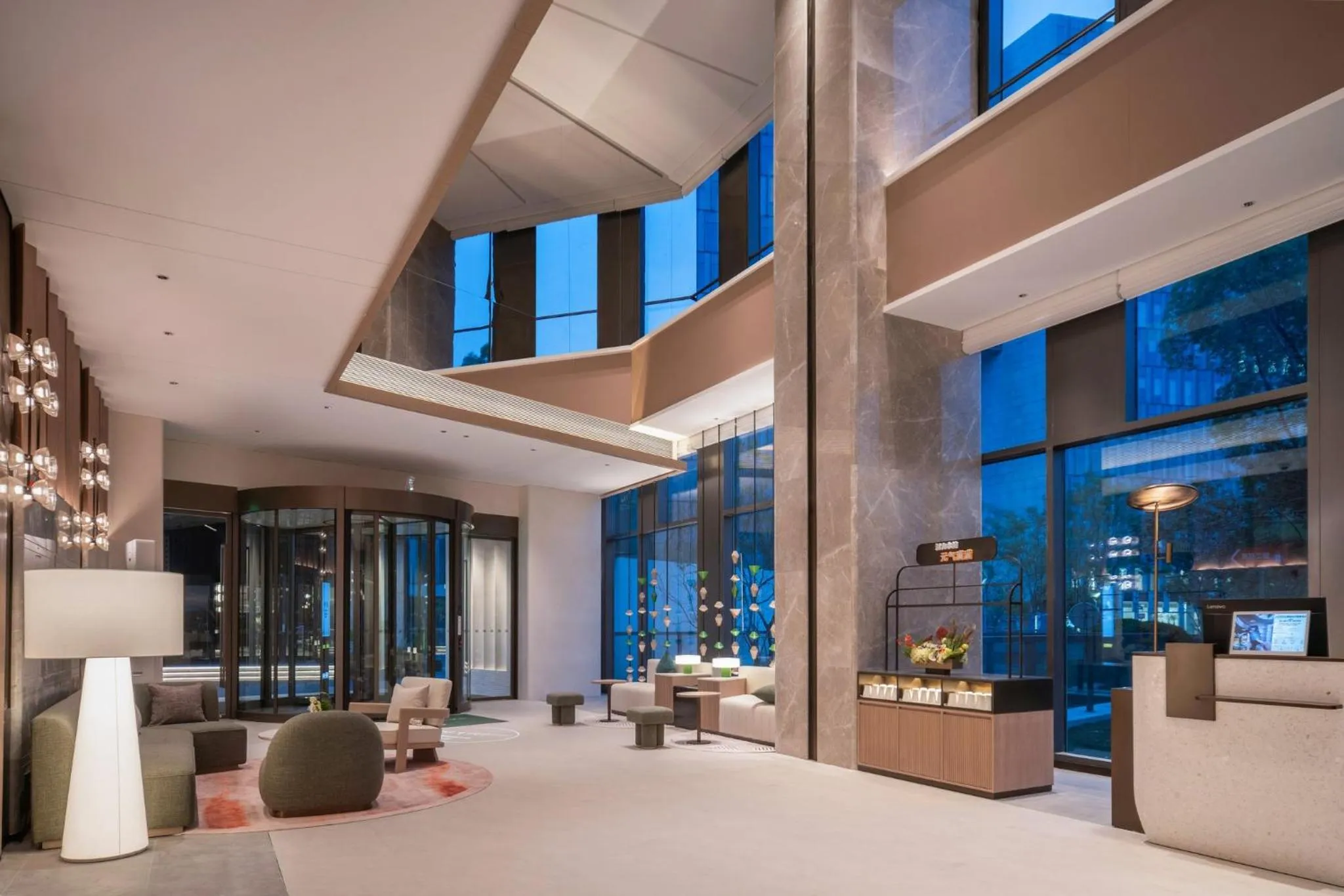 Property building in EVEN Hotel Shanghai Jinqiao by IHG