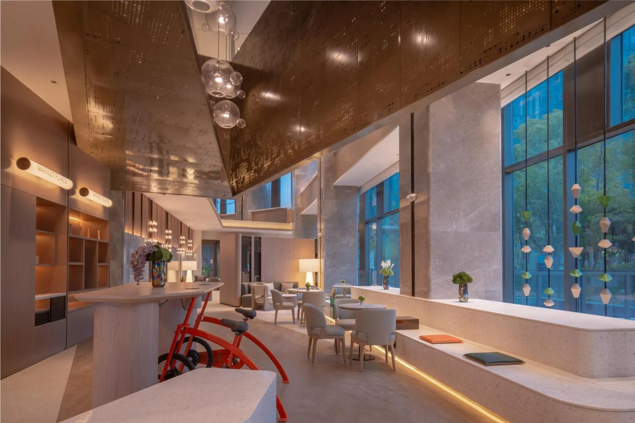 Property building in EVEN Hotel Shanghai Jinqiao by IHG