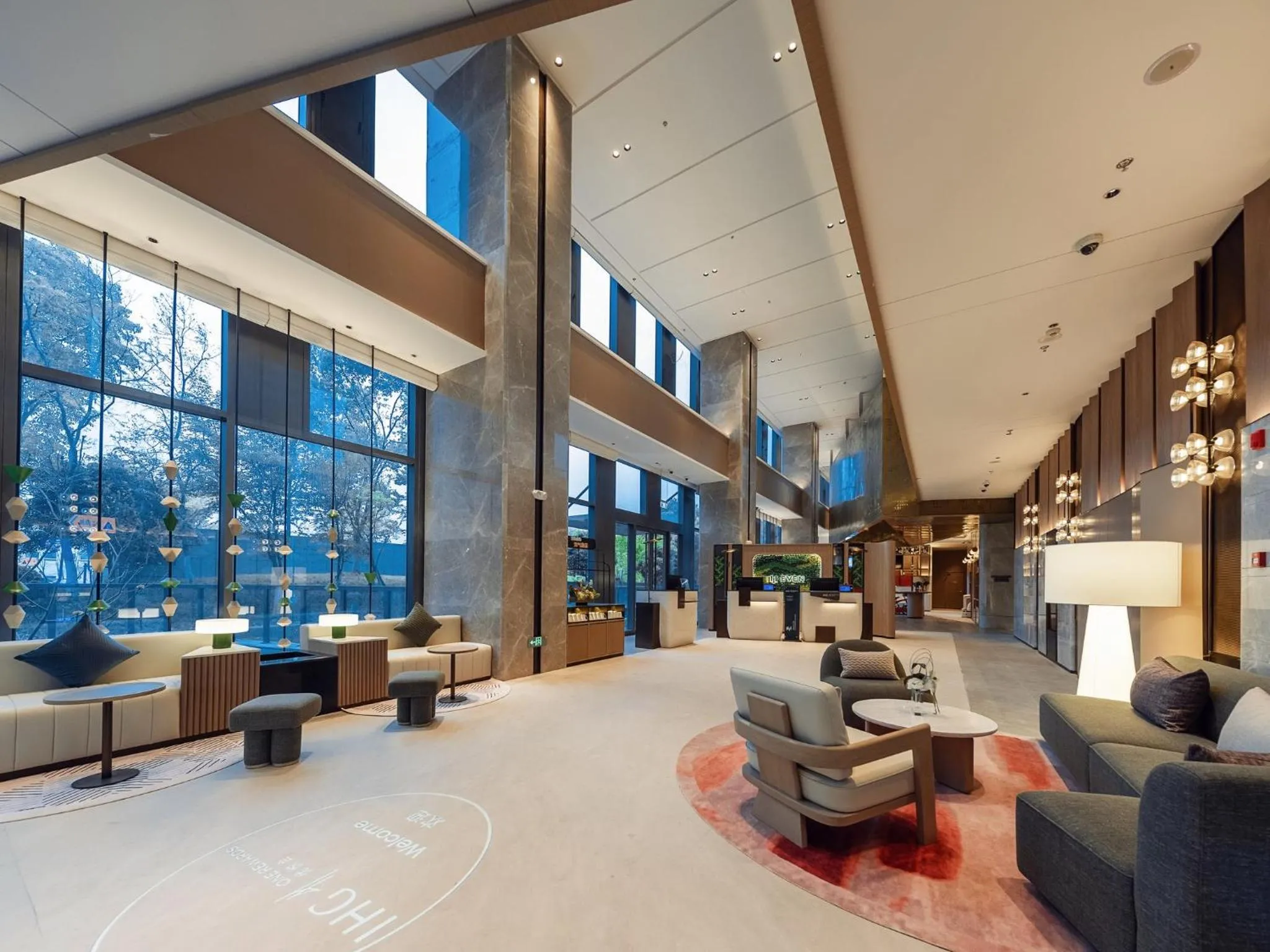 Property building in EVEN Hotel Shanghai Jinqiao by IHG