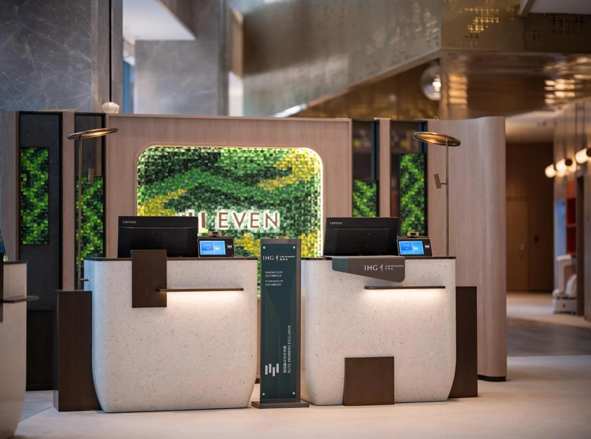 Property building in EVEN Hotel Shanghai Jinqiao by IHG