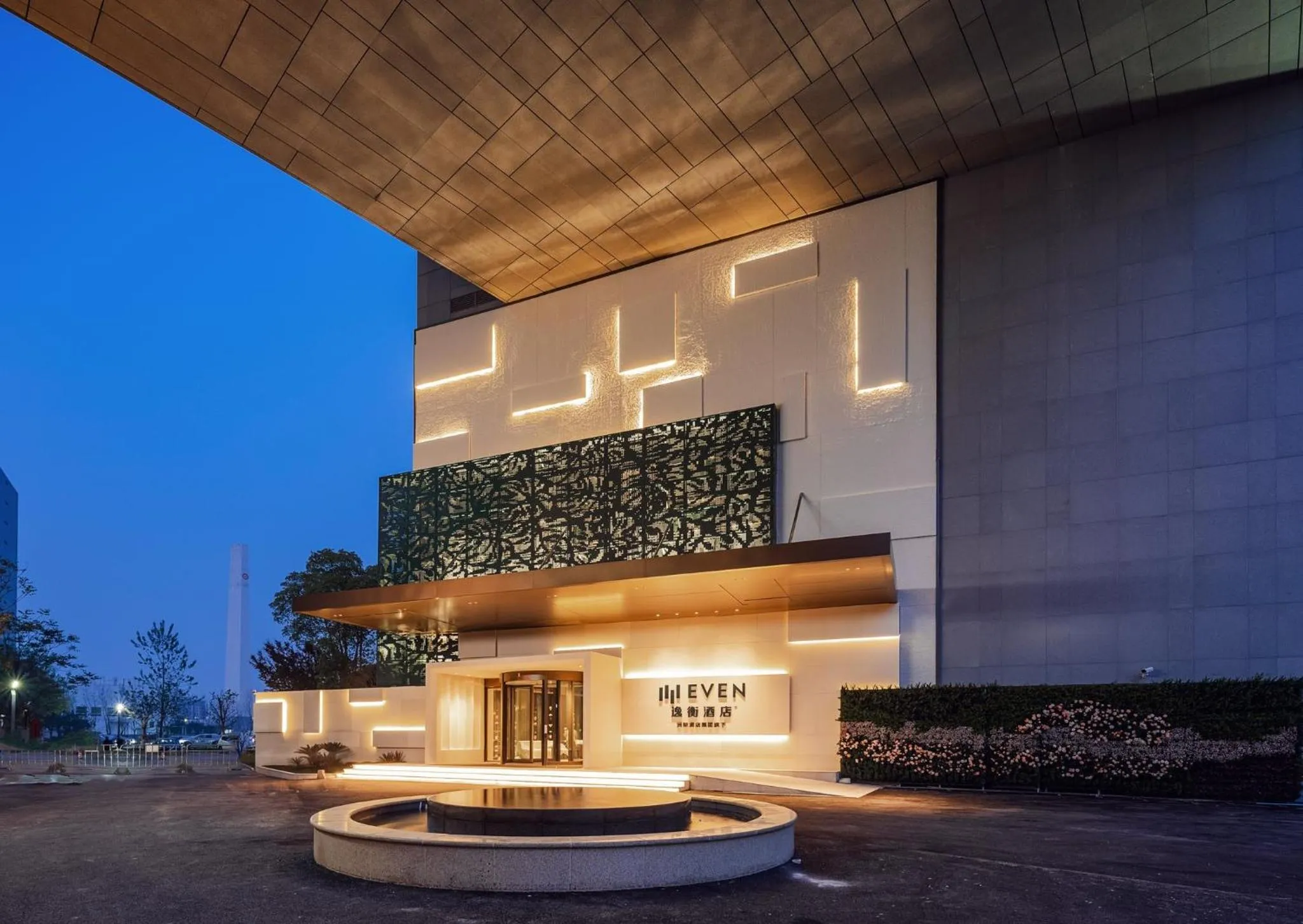 Property building in EVEN Hotel Shanghai Jinqiao by IHG