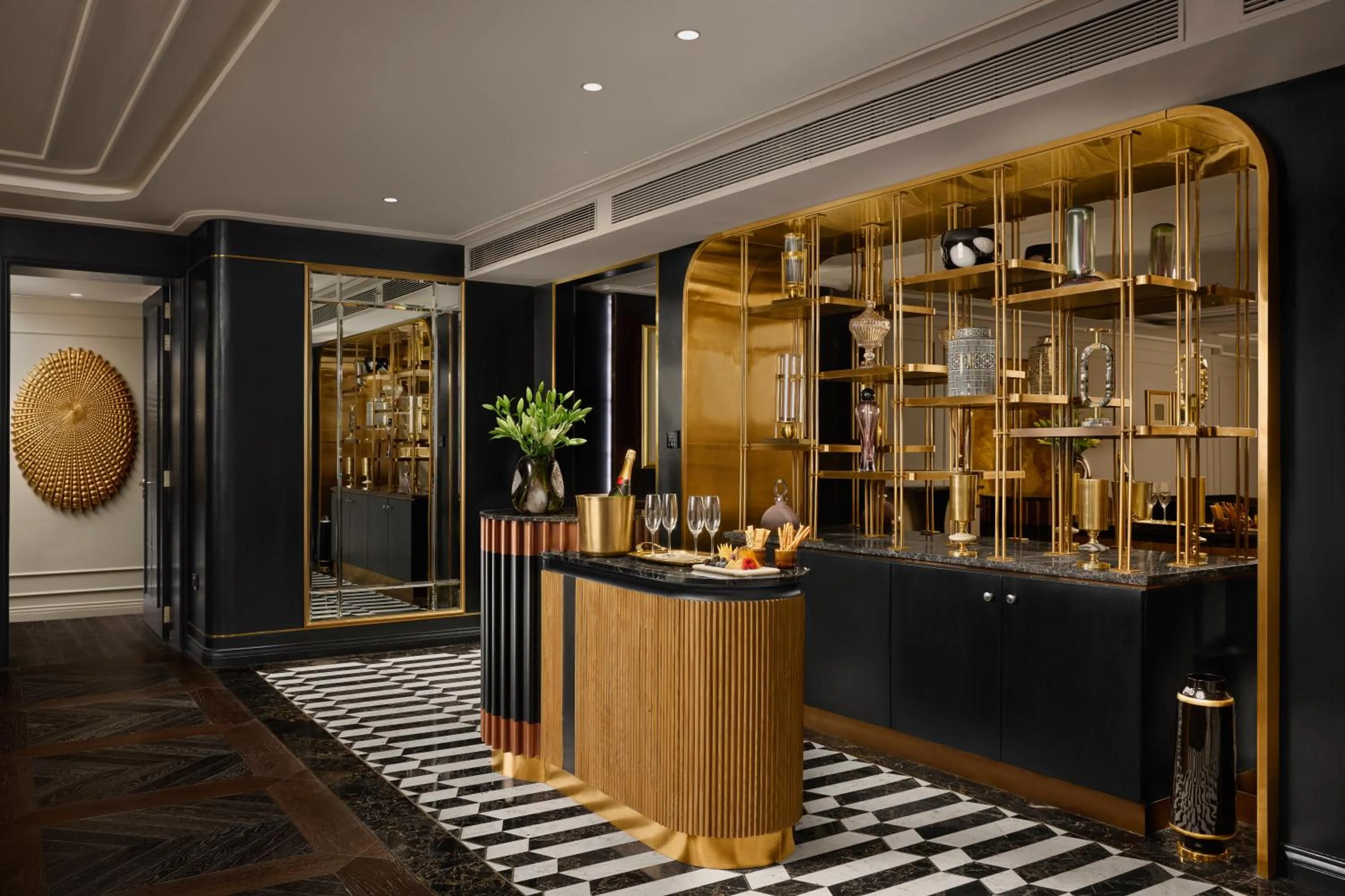 minibar in Fairmont Mumbai