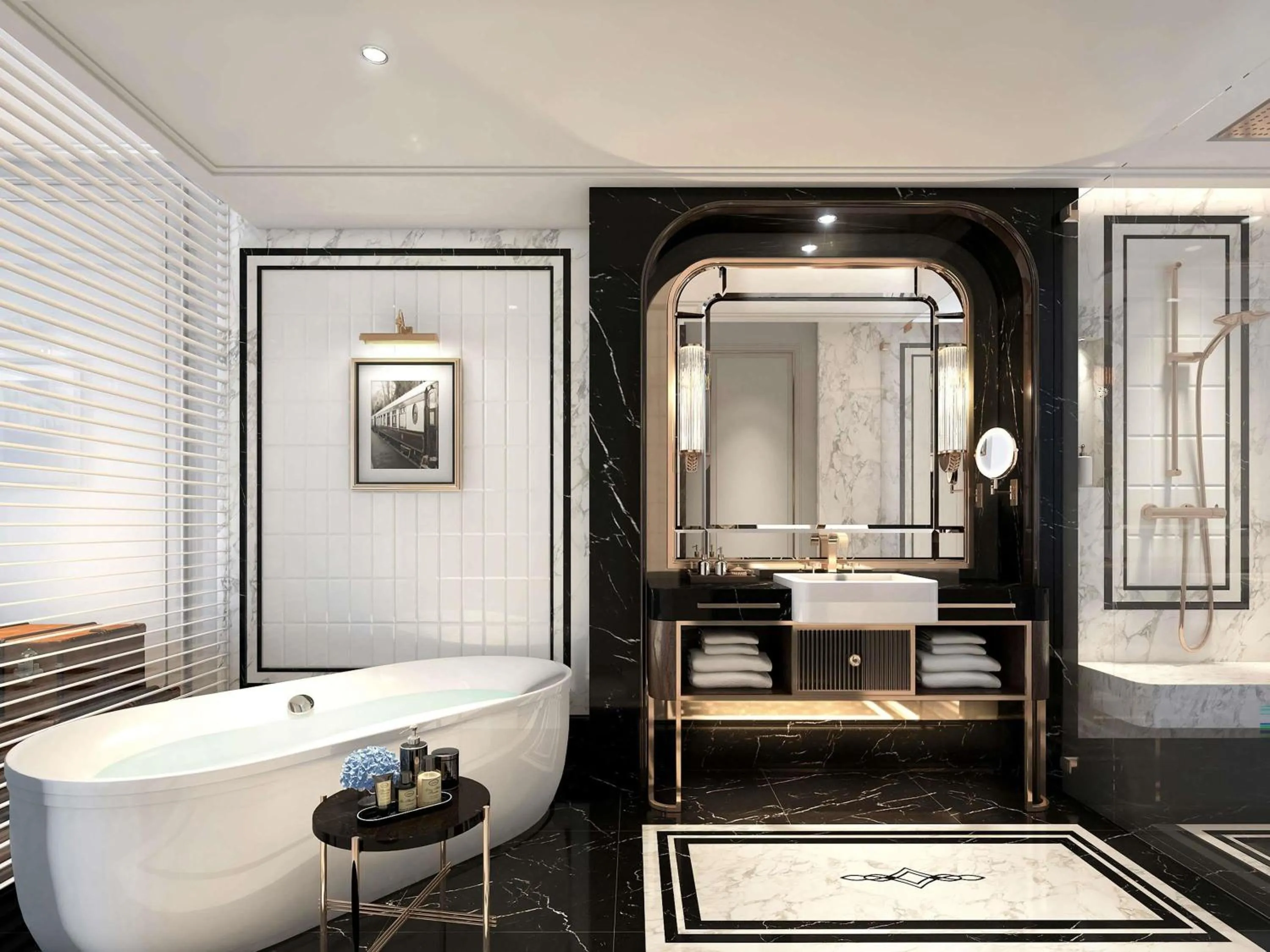 Bedroom in Fairmont Mumbai