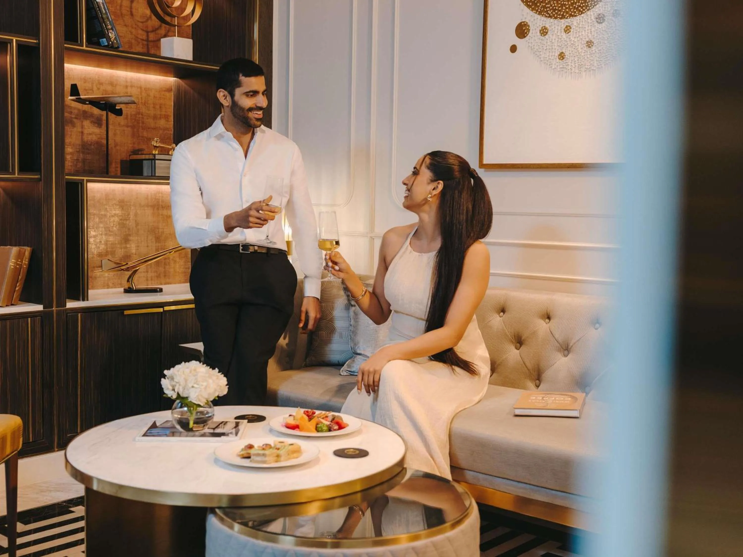 Bedroom in Fairmont Mumbai