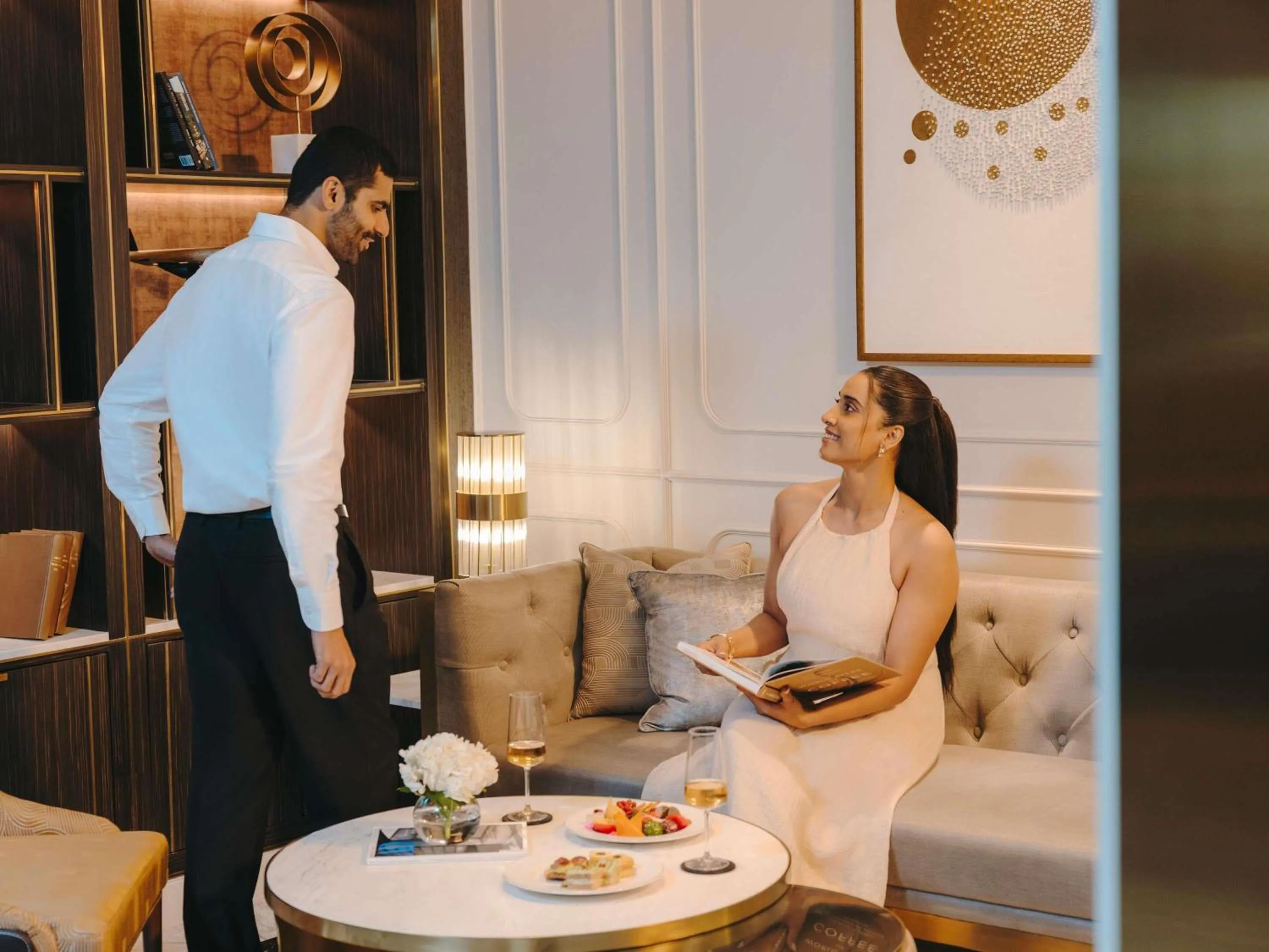 Bedroom in Fairmont Mumbai