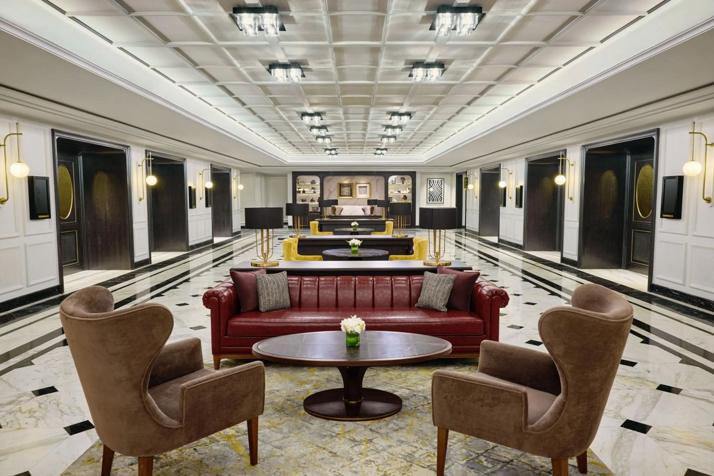 Living room in Fairmont Mumbai