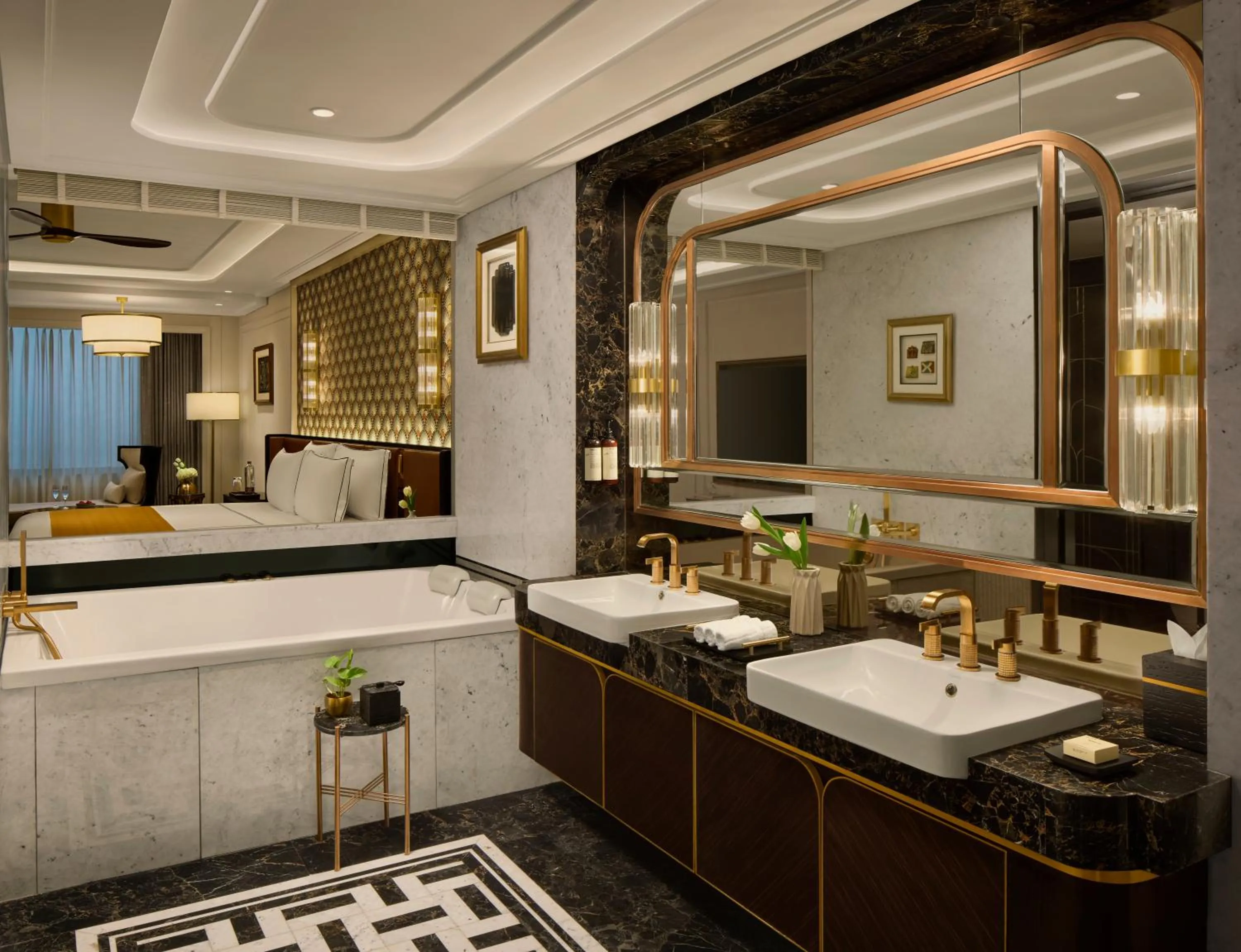 Bathroom in Fairmont Mumbai