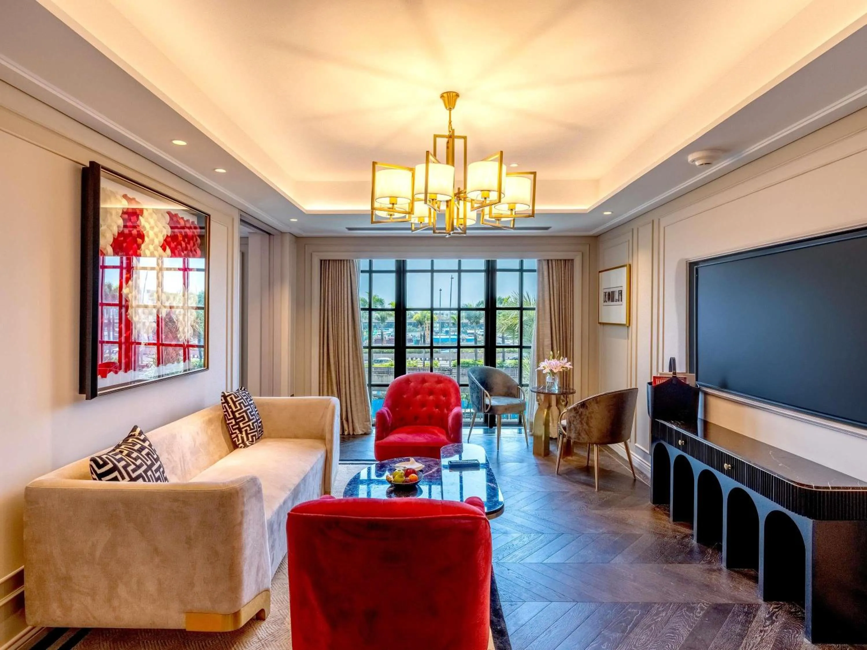 Bedroom in Fairmont Mumbai