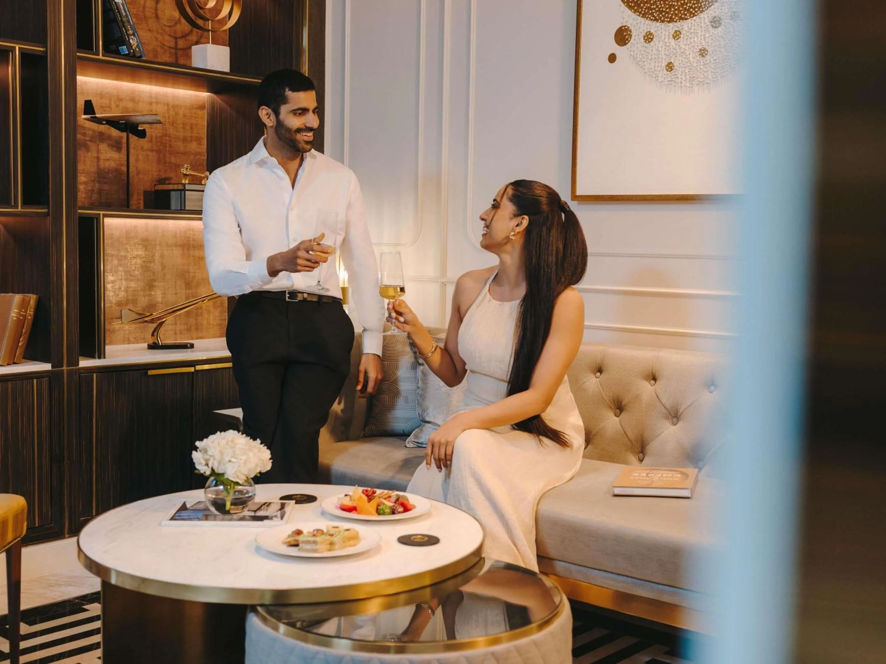 Bedroom in Fairmont Mumbai