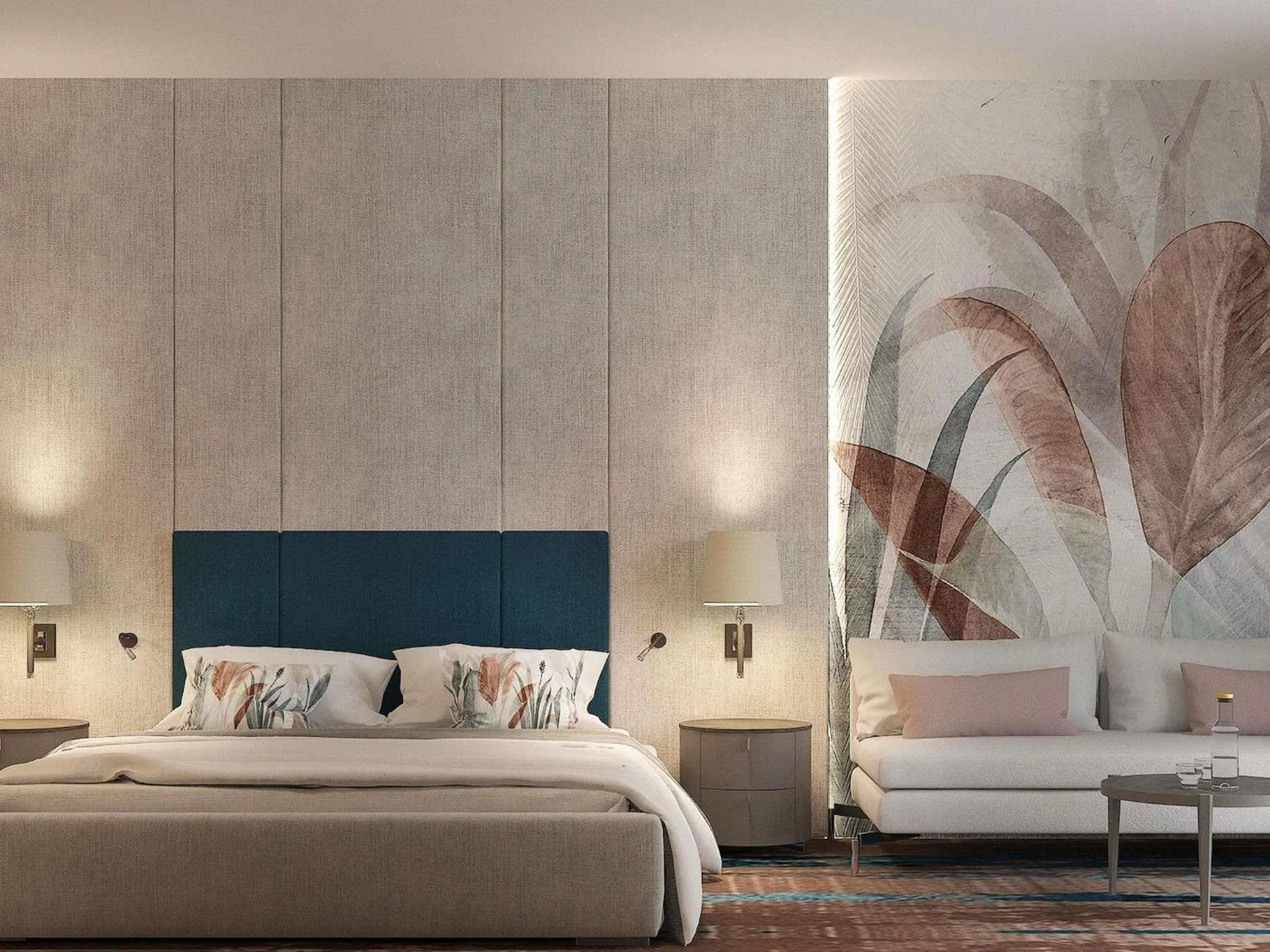 Bedroom, Bed in Rixos Obhur Jeddah Resort & Villas - All-Inclusive