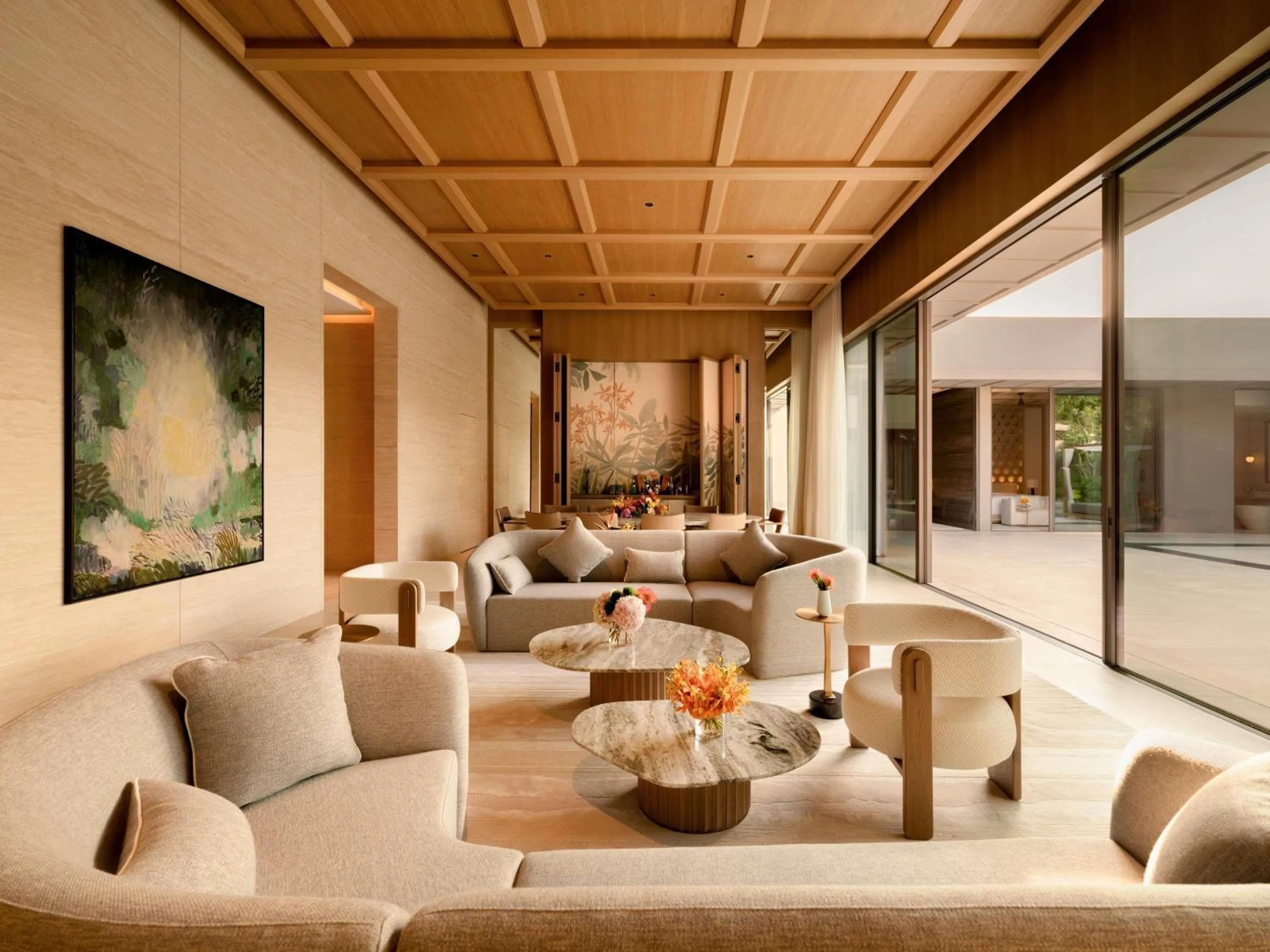 Bedroom in Raffles Sentosa Singapore