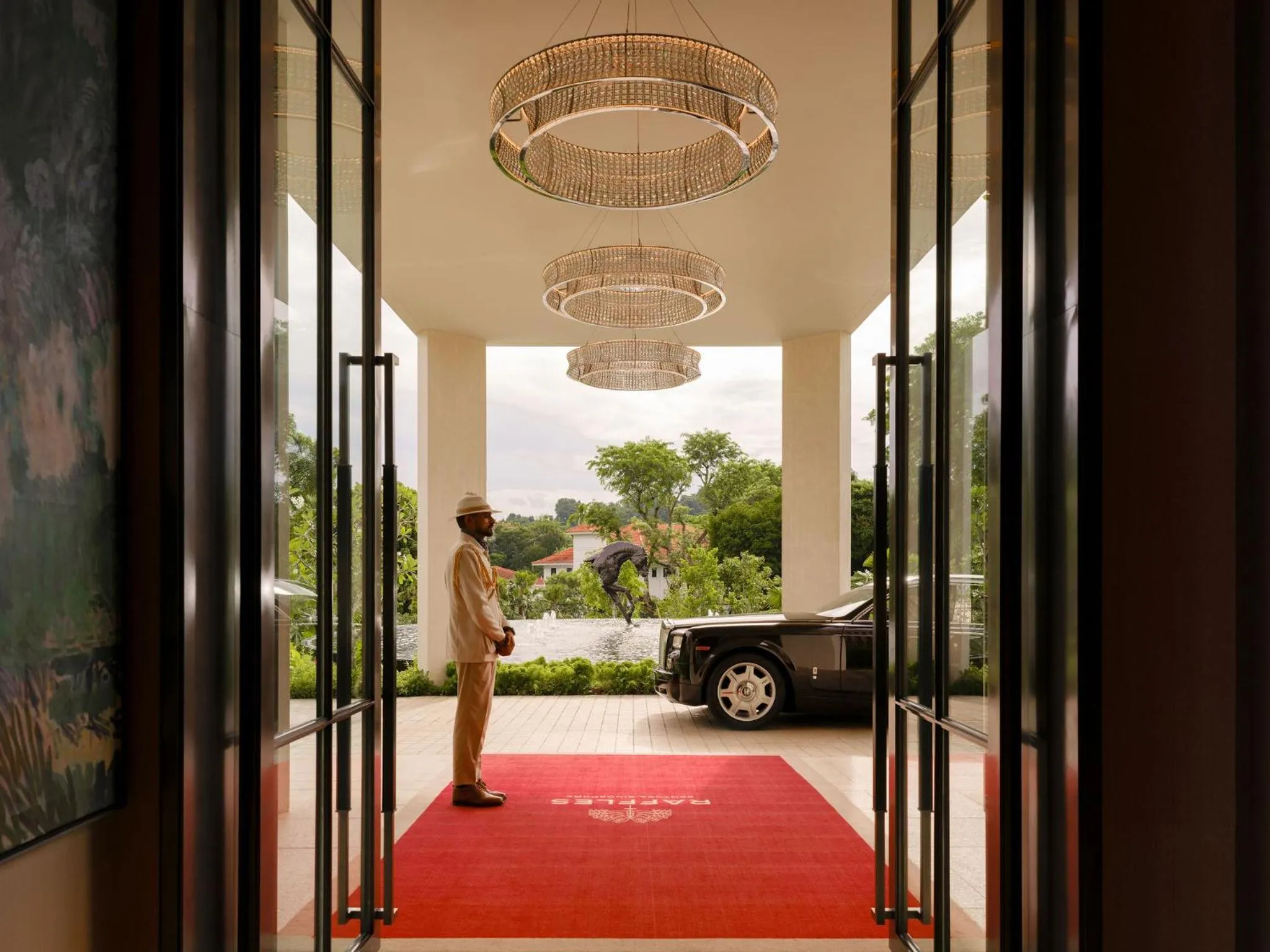 Facade/entrance in Raffles Sentosa Singapore