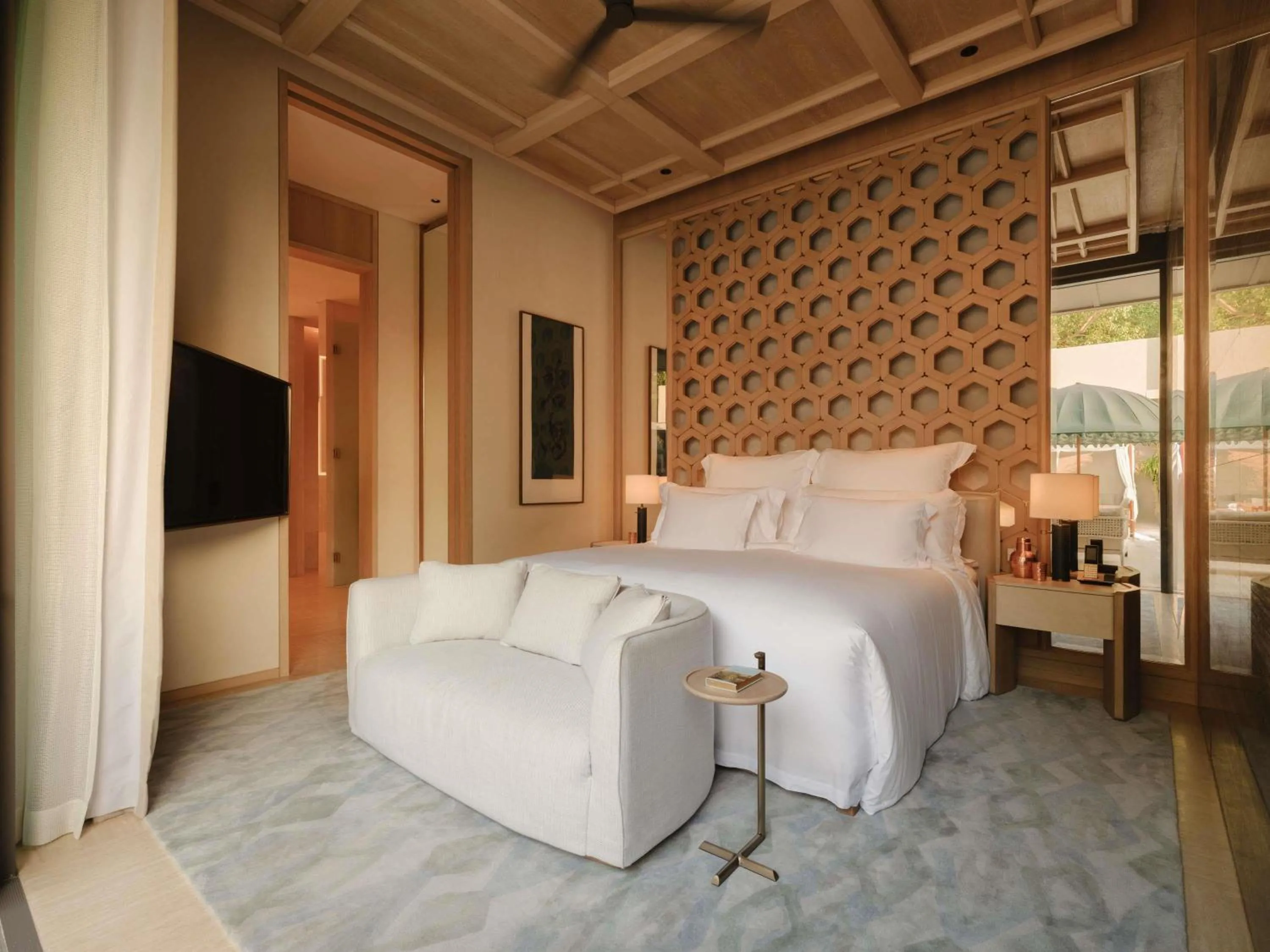 Bedroom, Bed in Raffles Sentosa Singapore