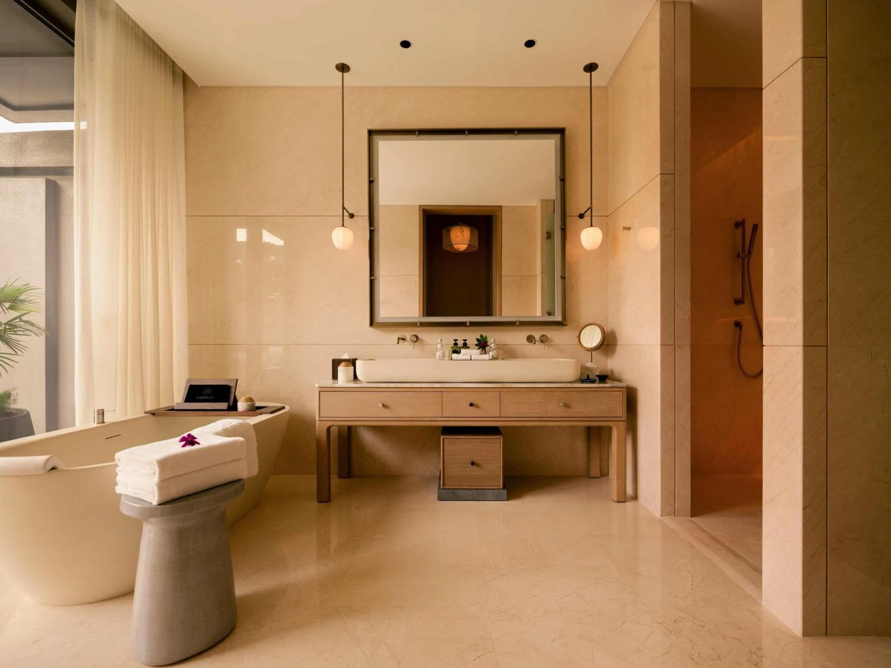 Bedroom in Raffles Sentosa Singapore