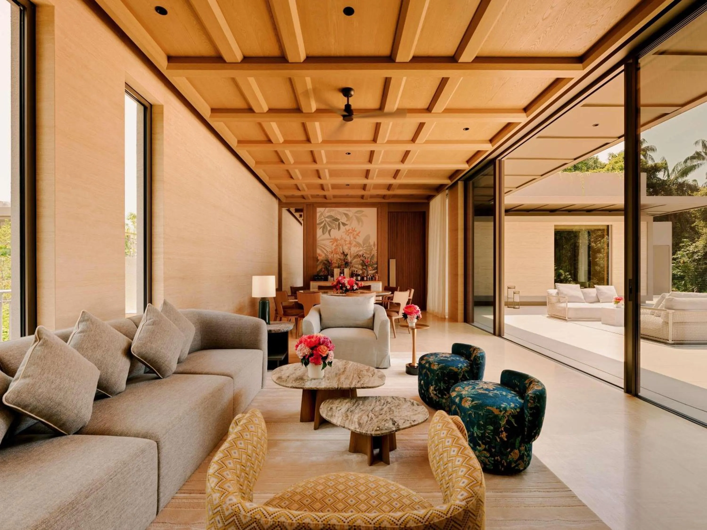 Bedroom in Raffles Sentosa Singapore