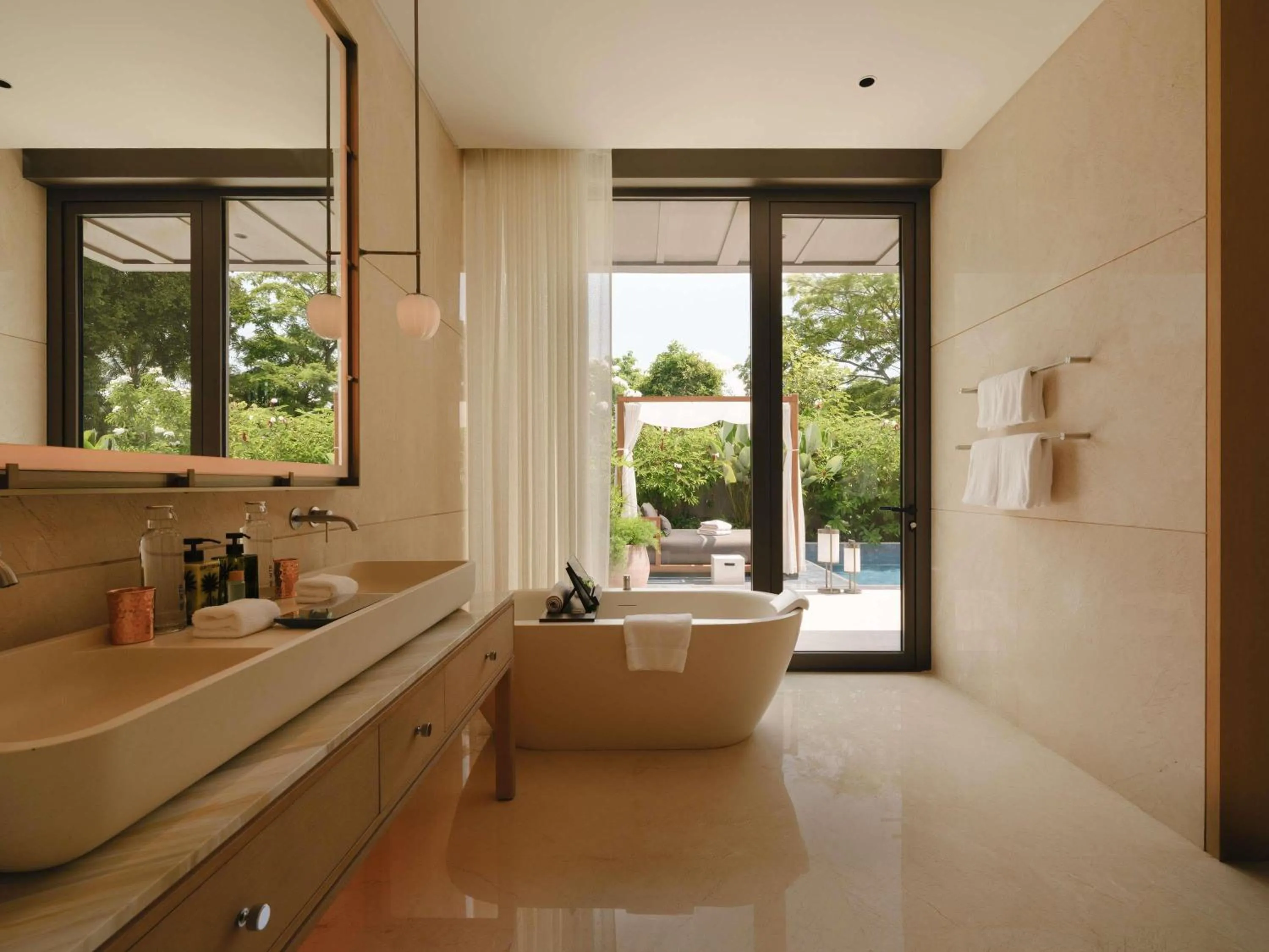 Bedroom in Raffles Sentosa Singapore