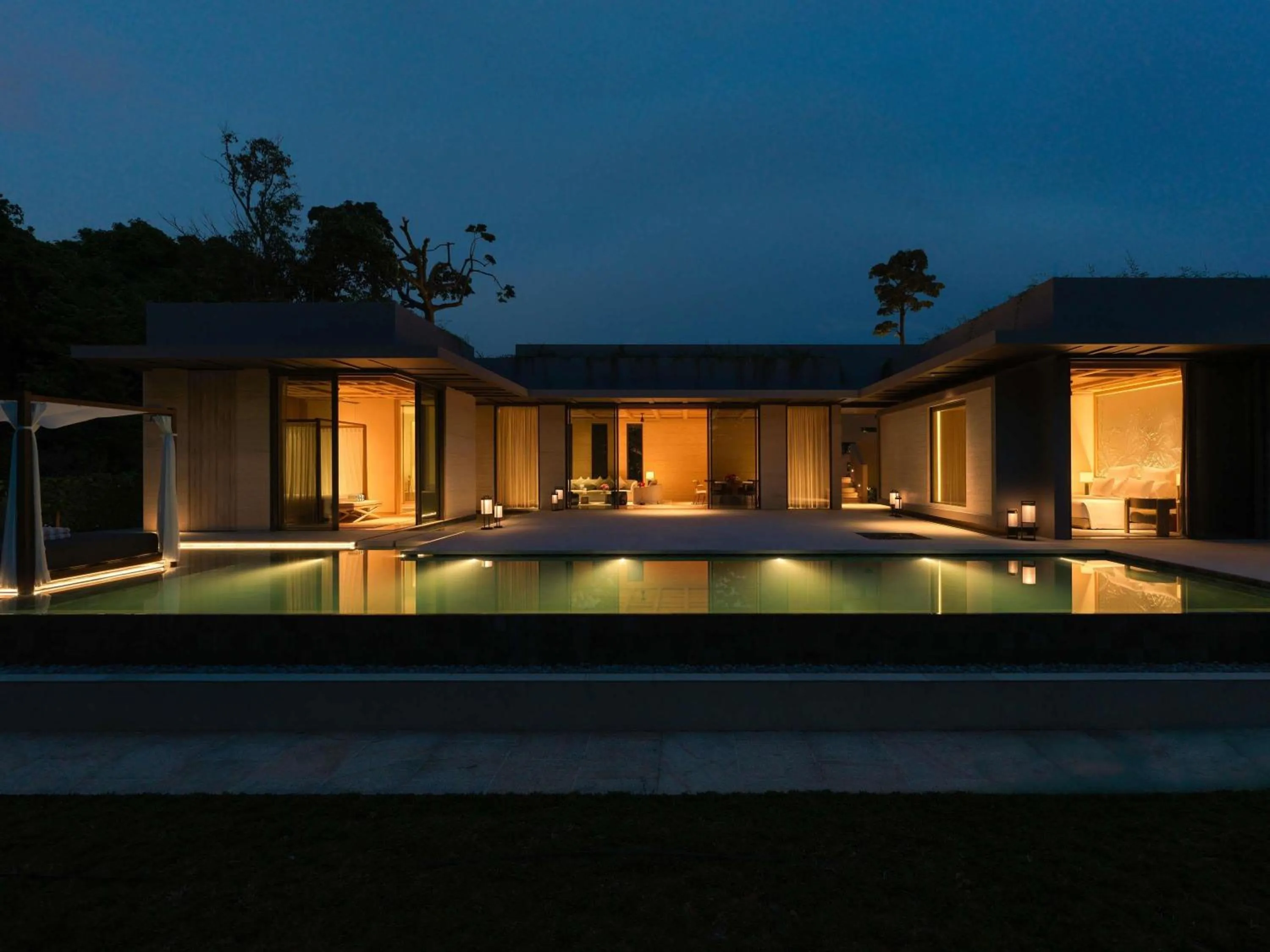 Bedroom in Raffles Sentosa Singapore