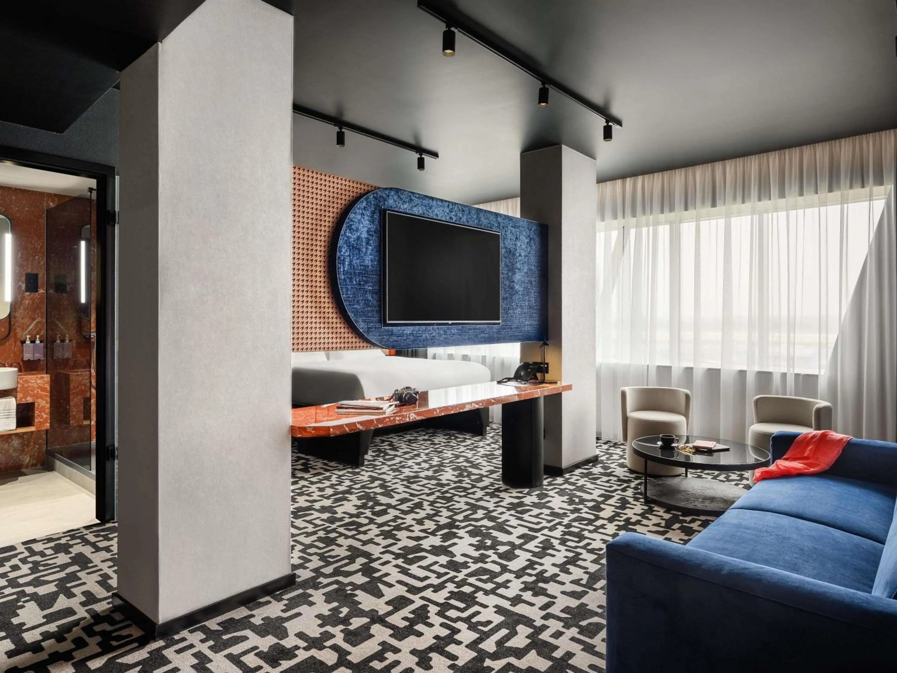 Bedroom in TRIBE Budapest Airport