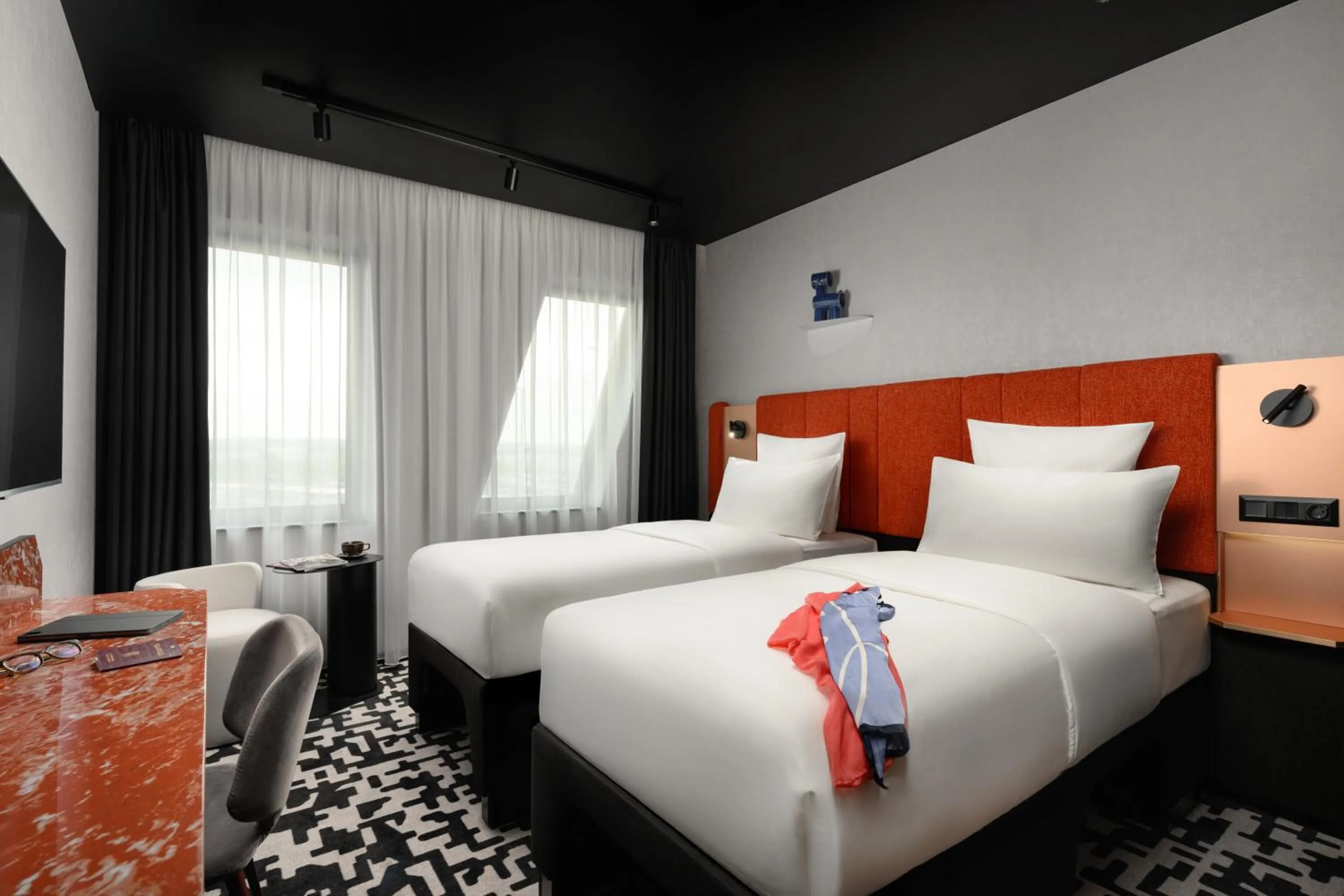 Bed in TRIBE Budapest Airport