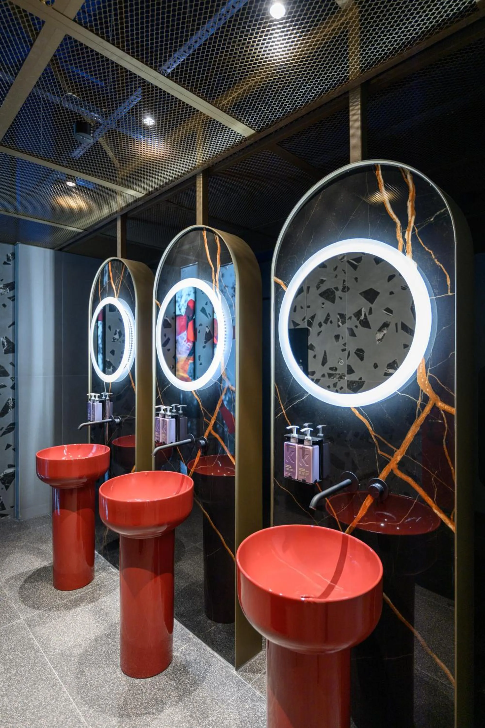 Toilet in TRIBE Budapest Airport